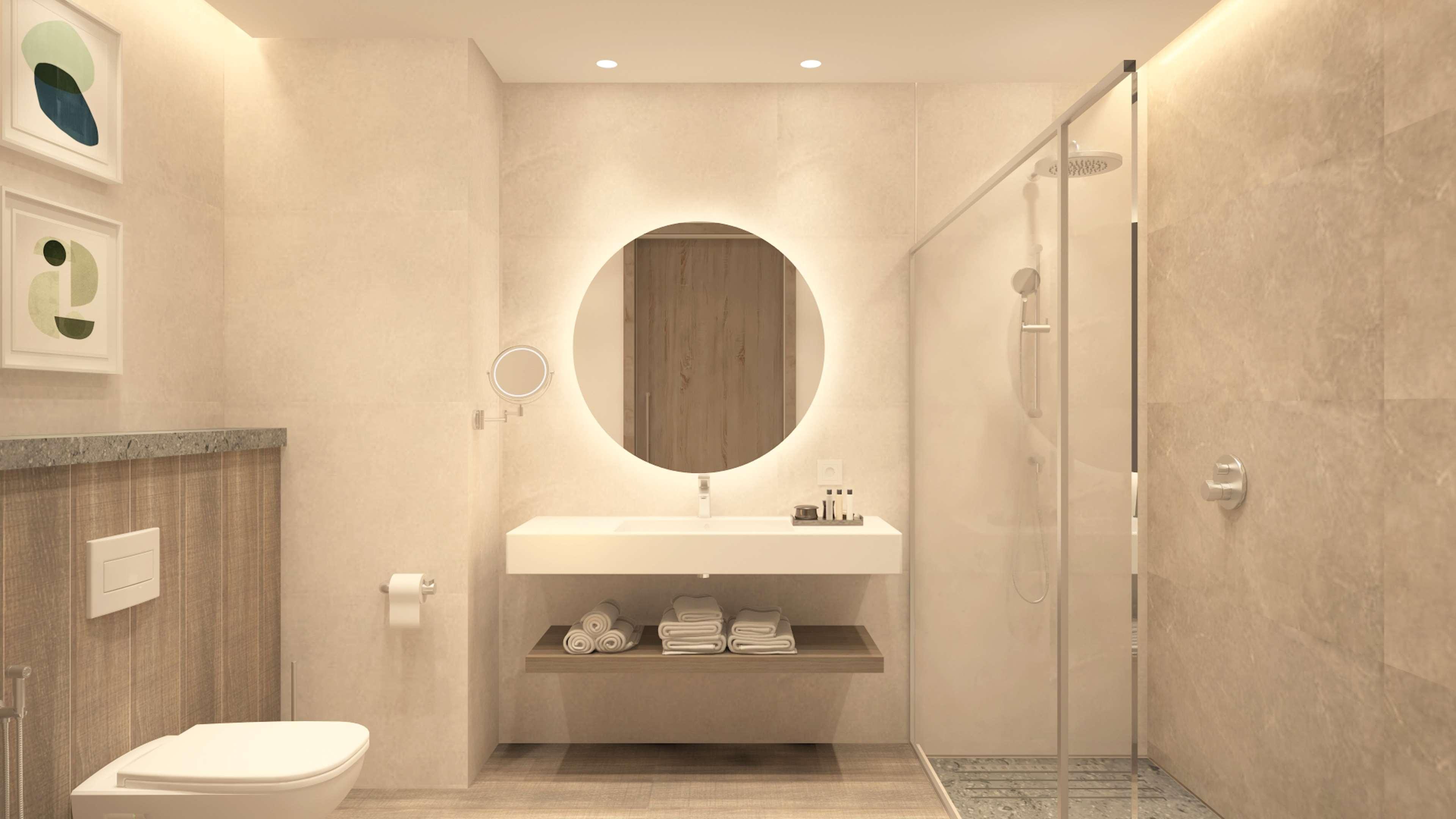 Double Guest Room King Bed