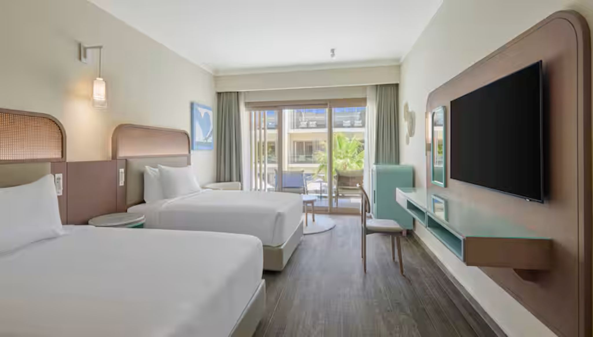 Twin Superior Pool View