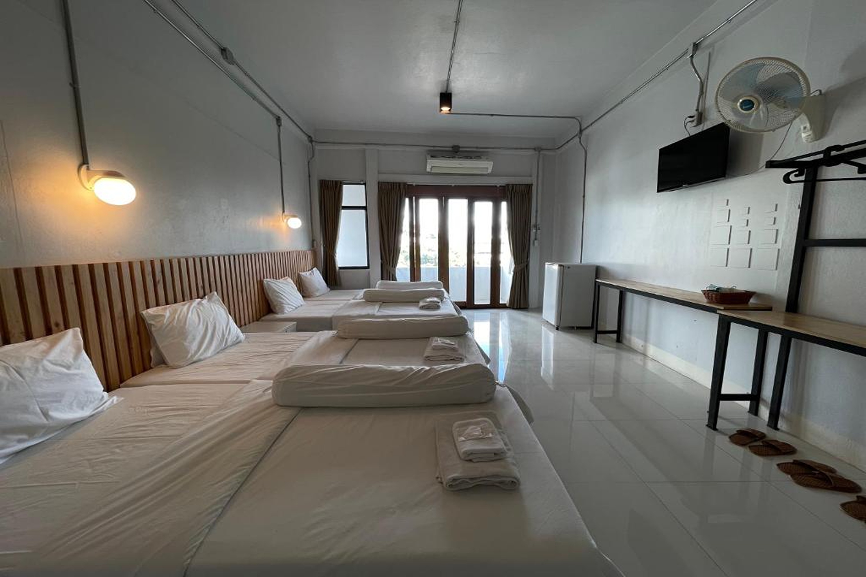 Quadruple with Balcony