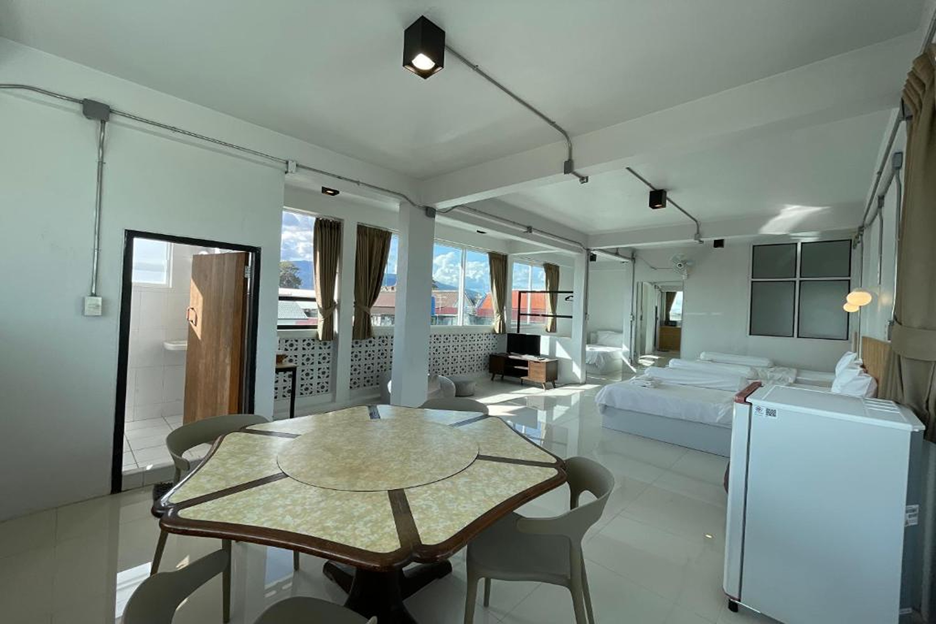 Family Room with Balcony