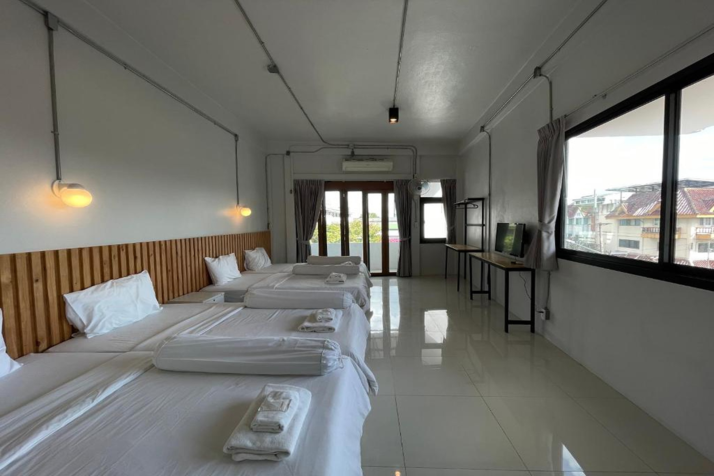 Quadruple with Balcony