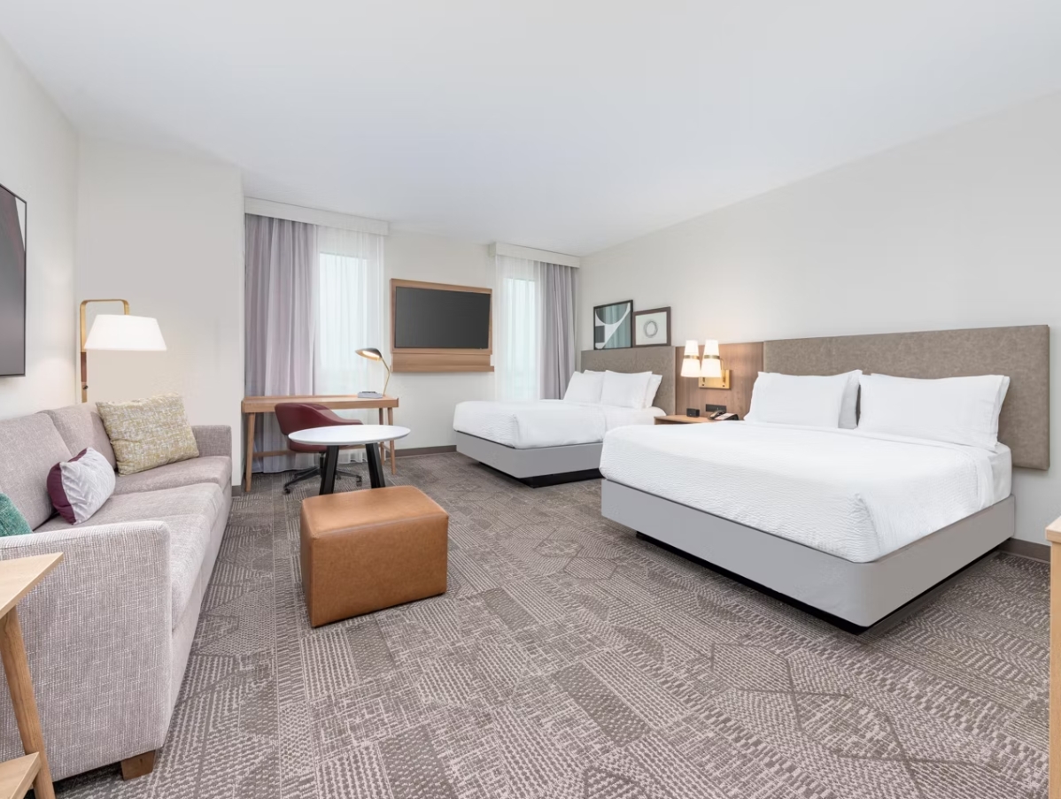 Studio Accessible-two Queen Beds