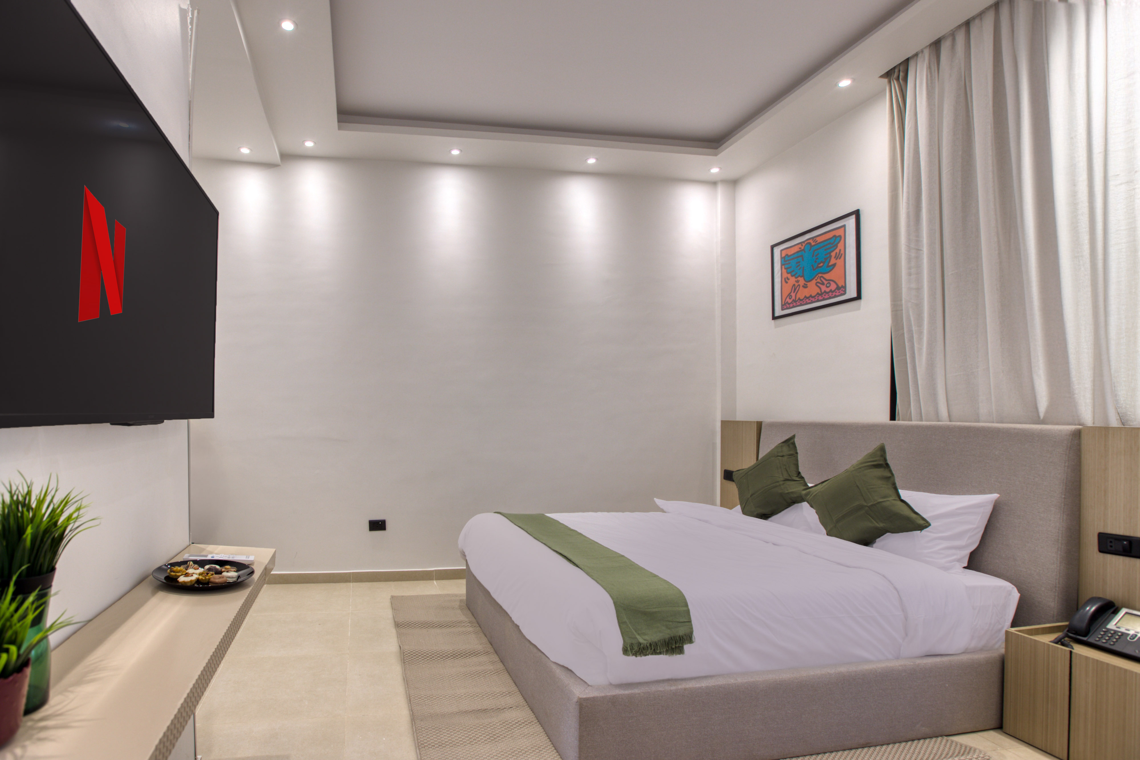 Double King Size Bed