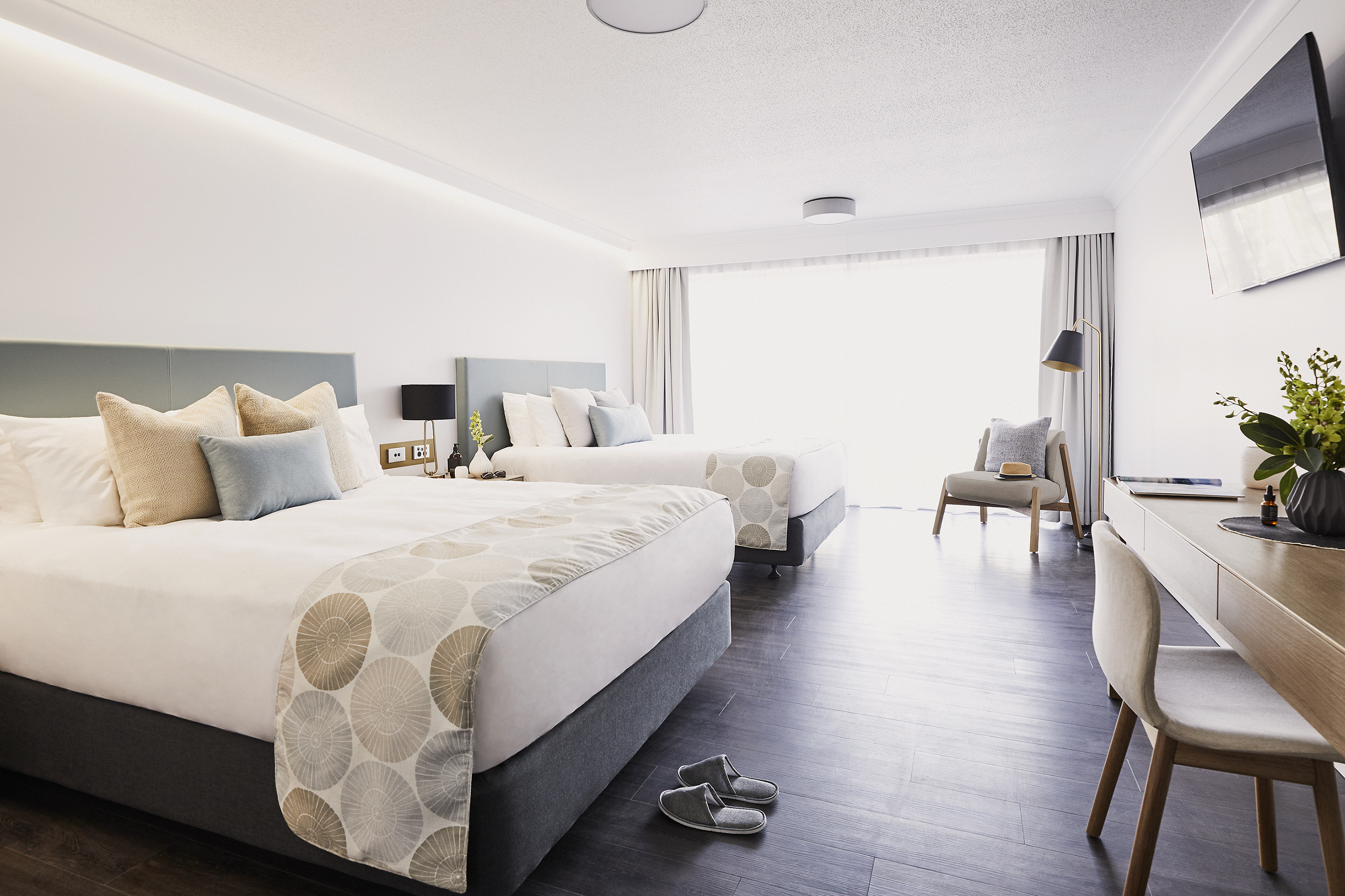 Twin Superior Pool View