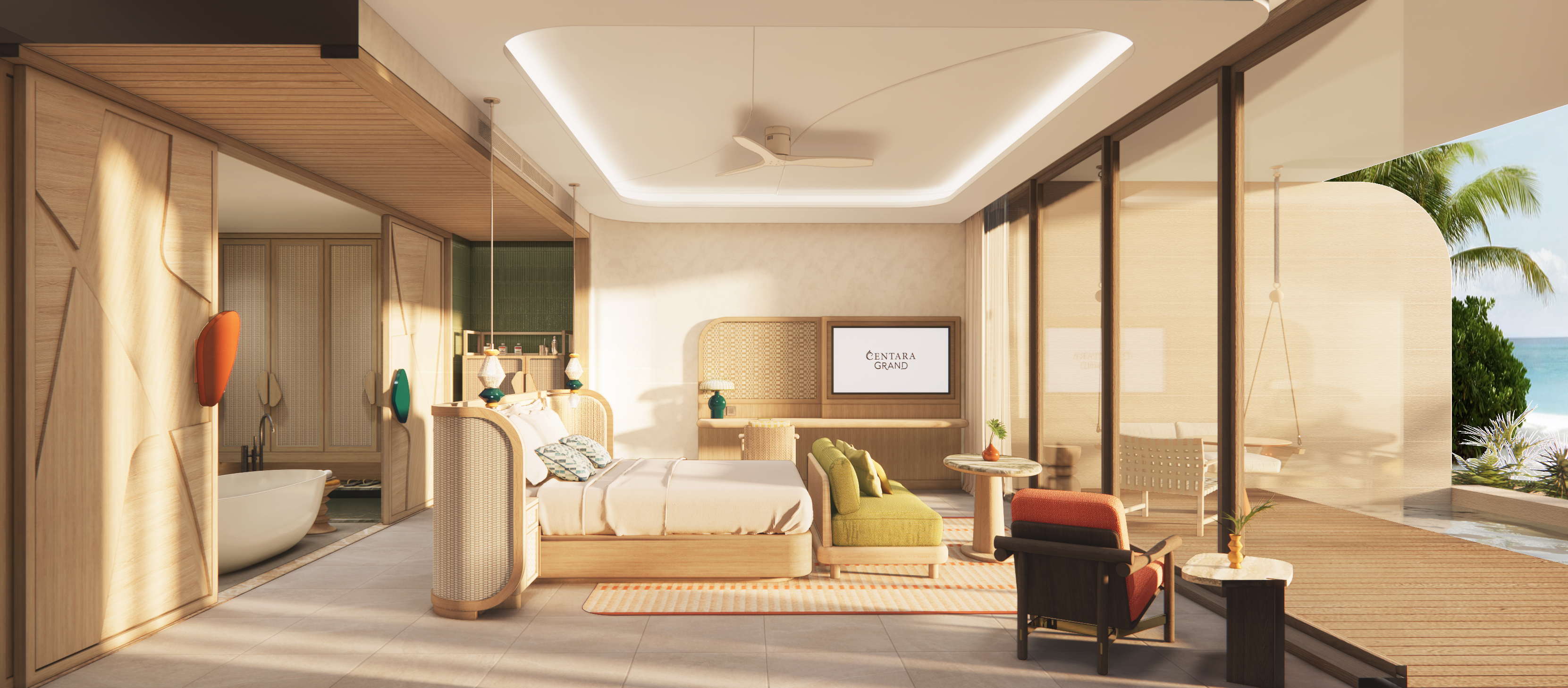 Twin Deluxe Beach Front