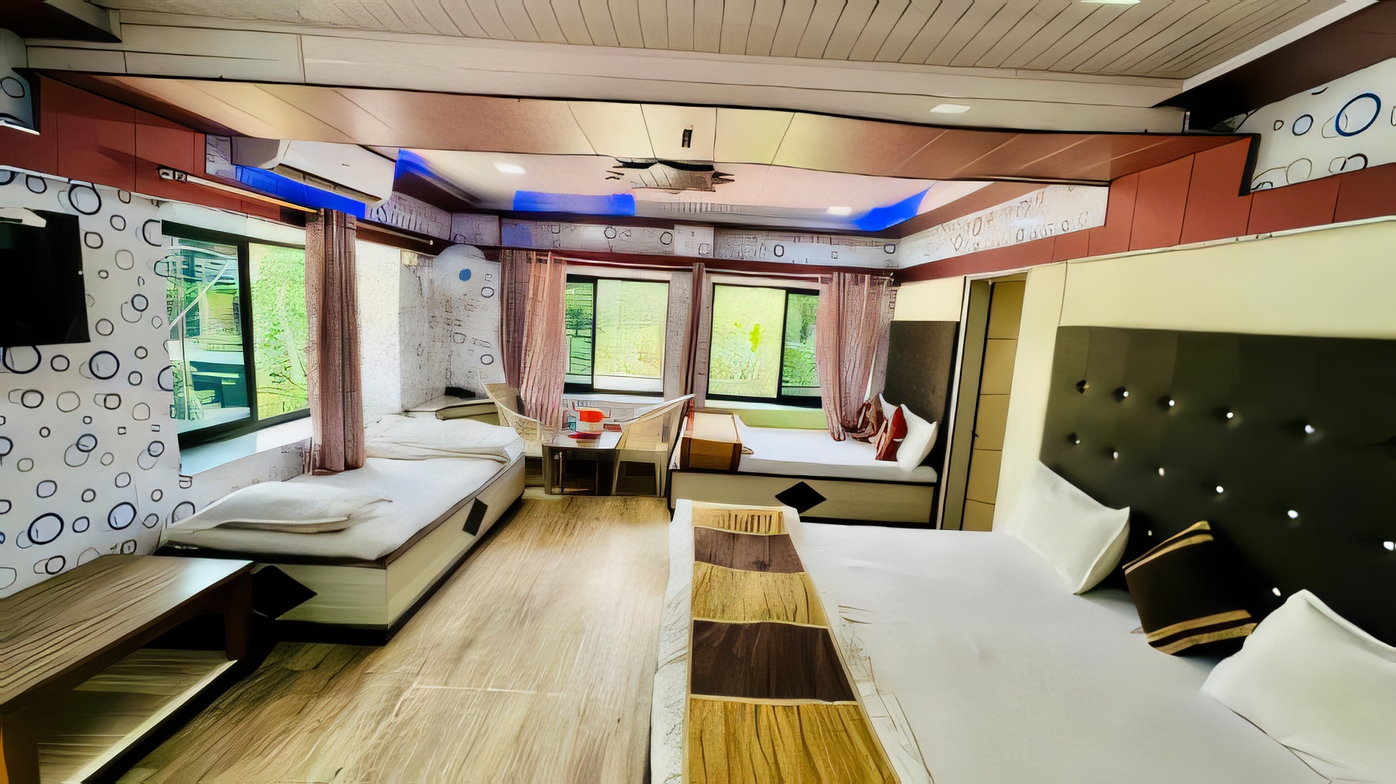 Family Room Three Beds