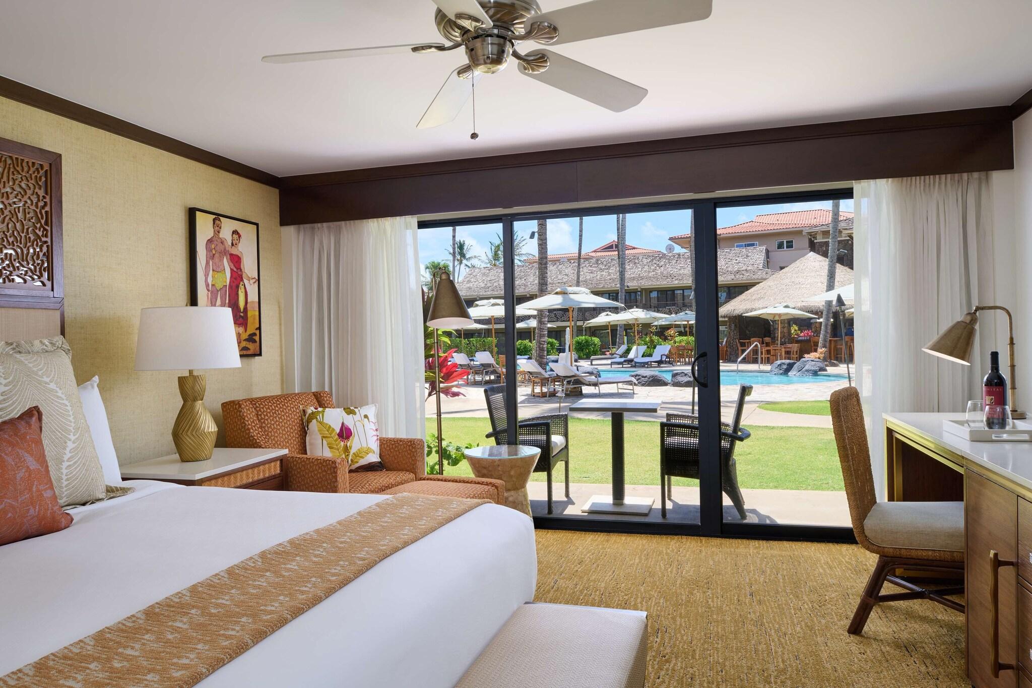 Double Partial Ocean View King Bed