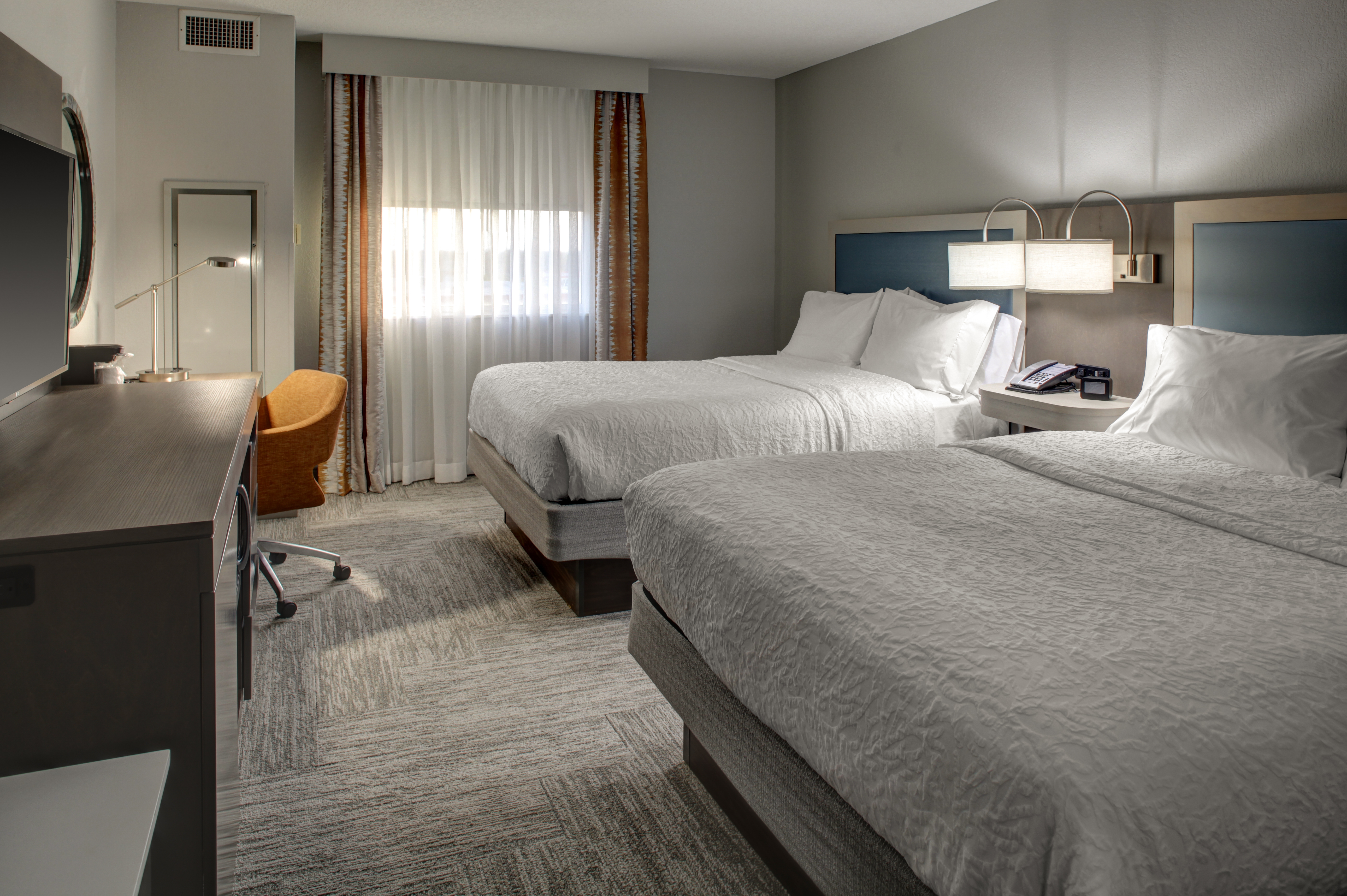 Double Two Queen Beds