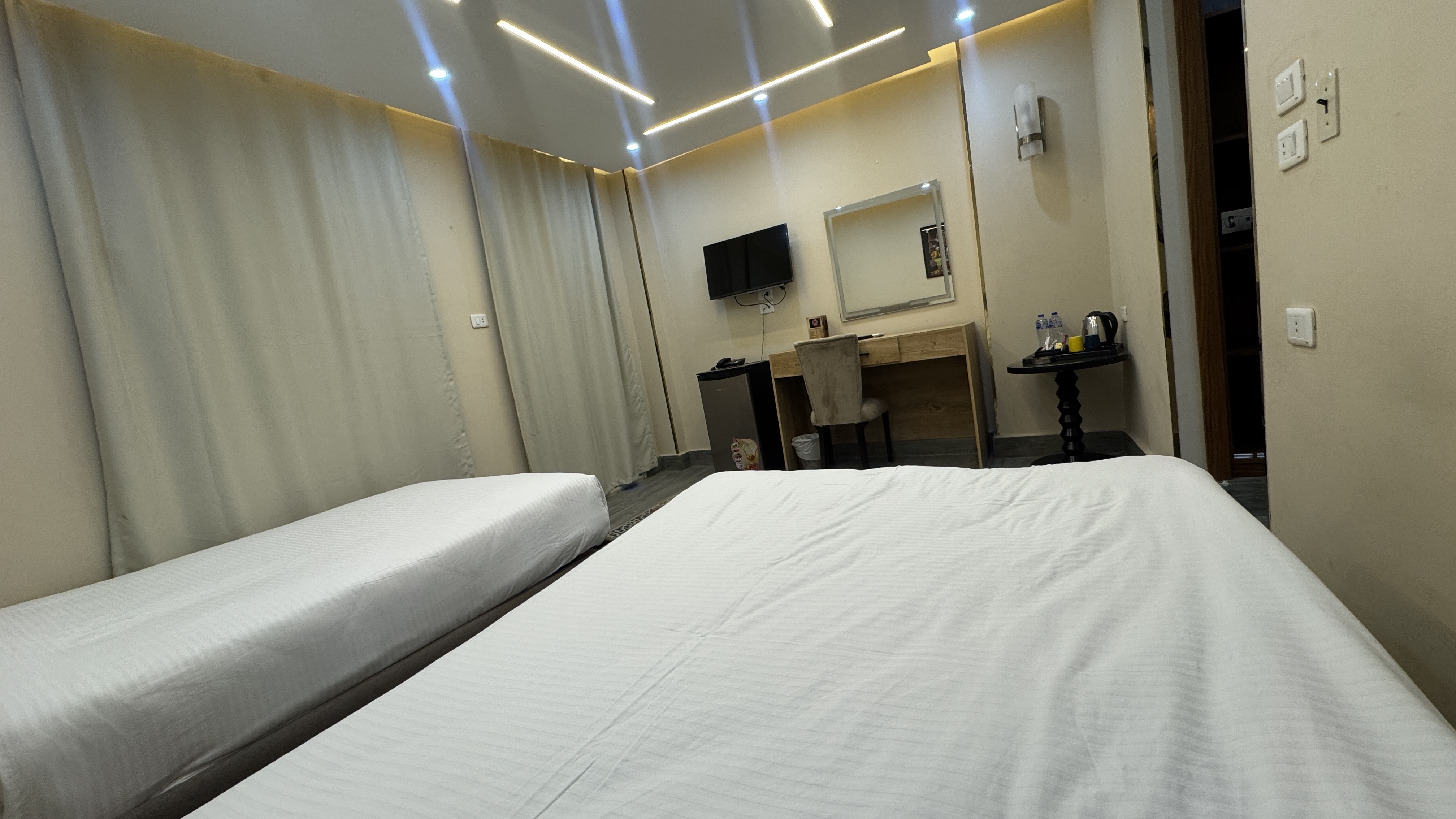 Double Two Double Beds with Views