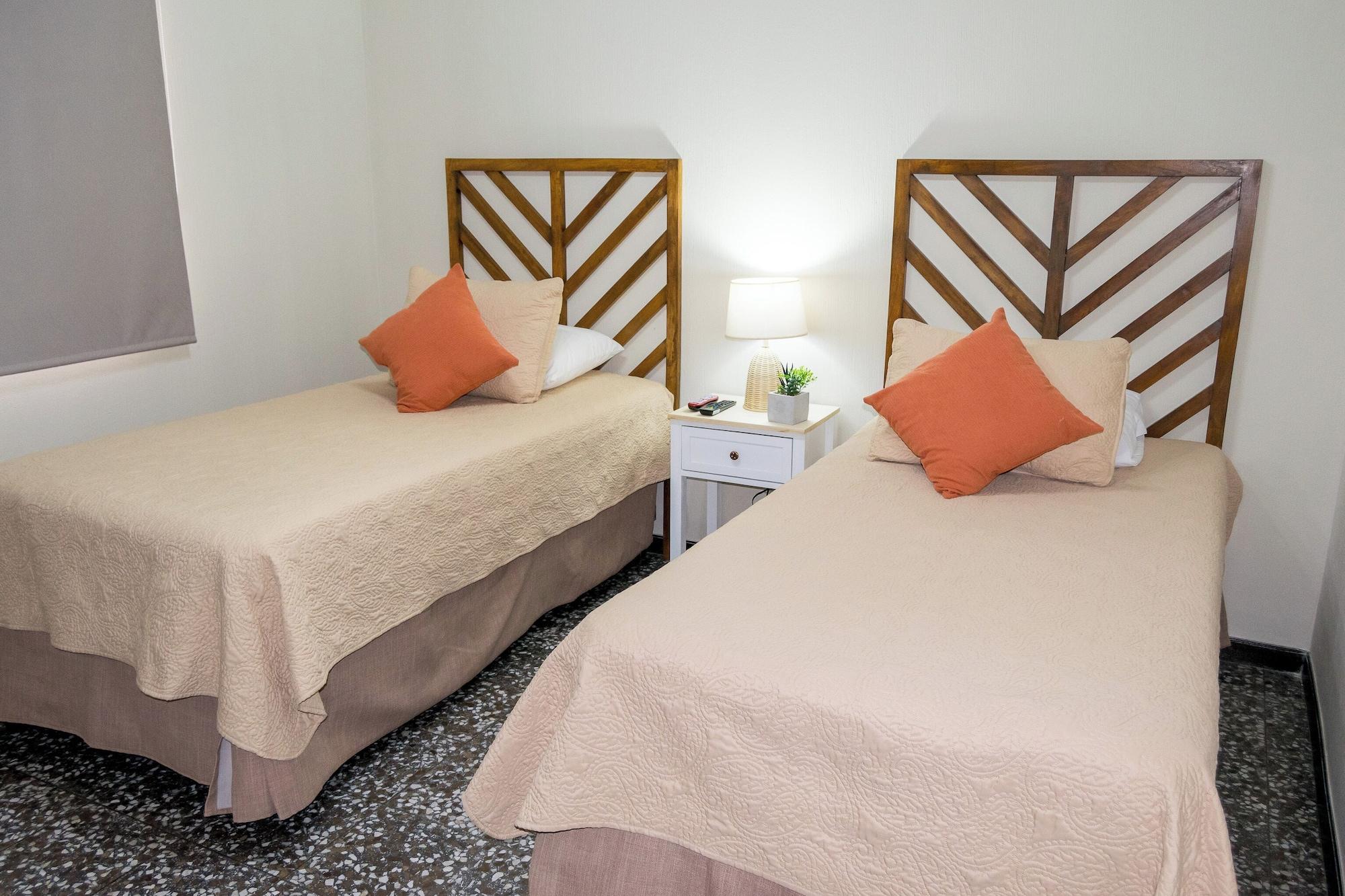 Double Two Double Beds