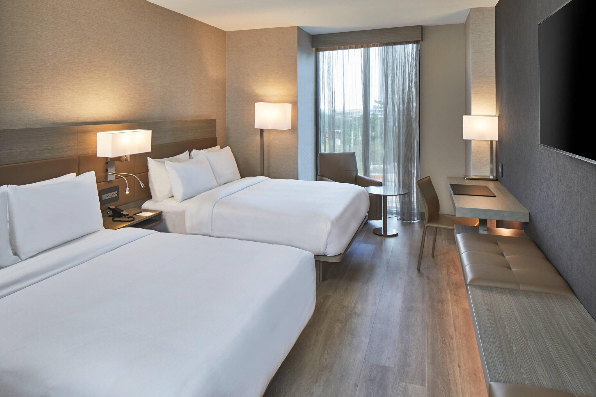 Double Two Queen Beds