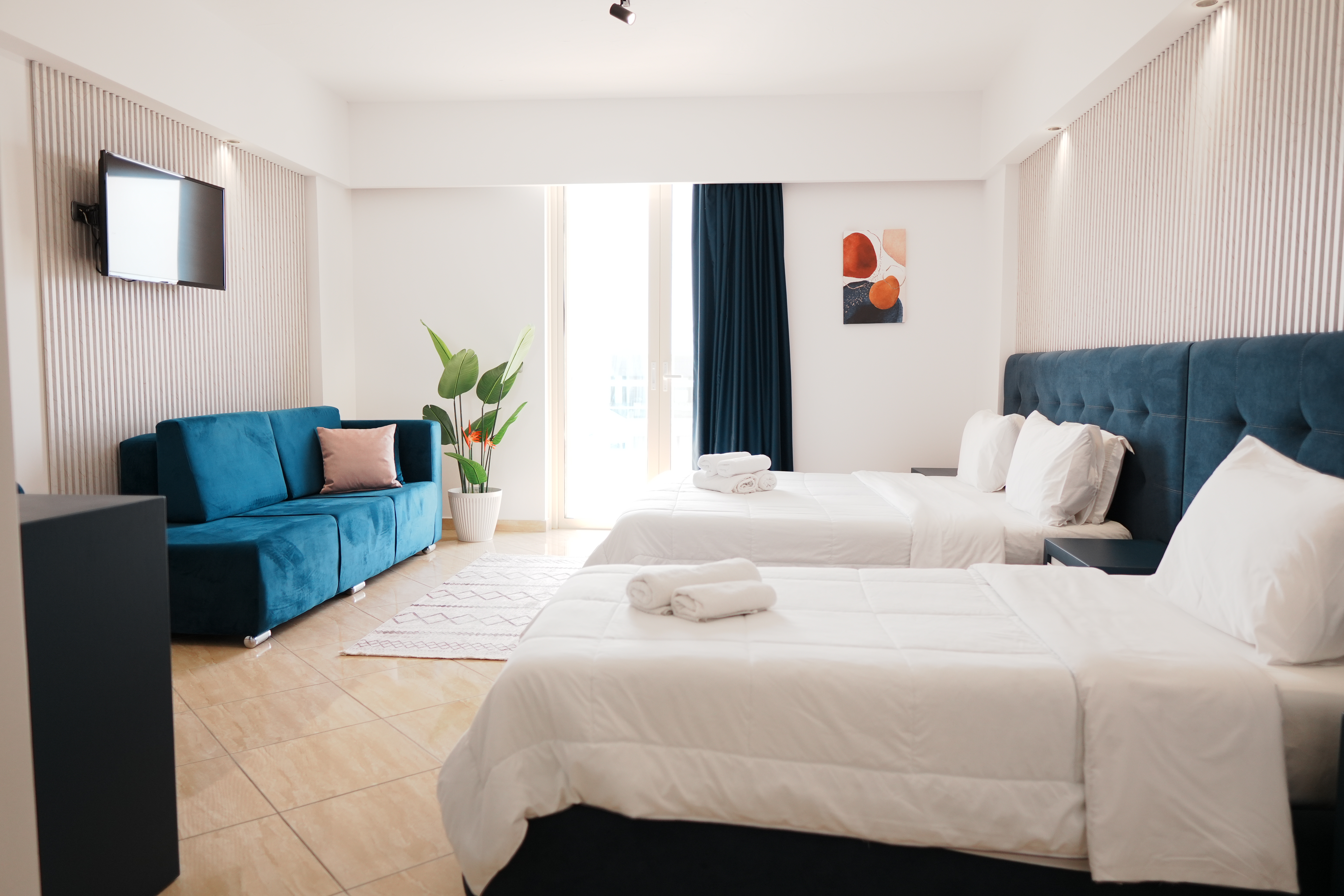 Quadruple Sea View with Balcony