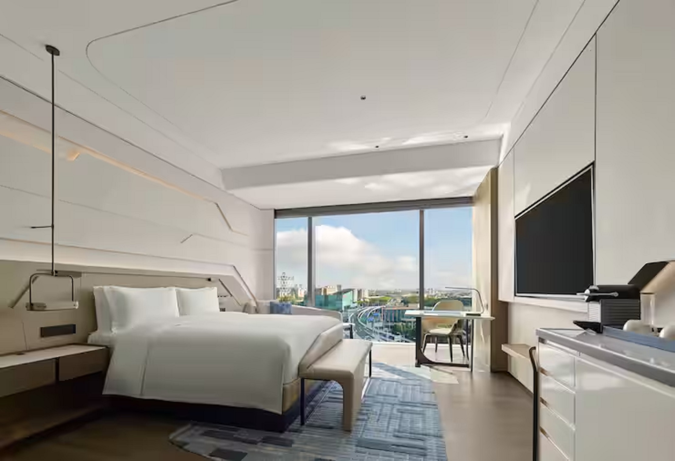 Double Guest Room King Bed