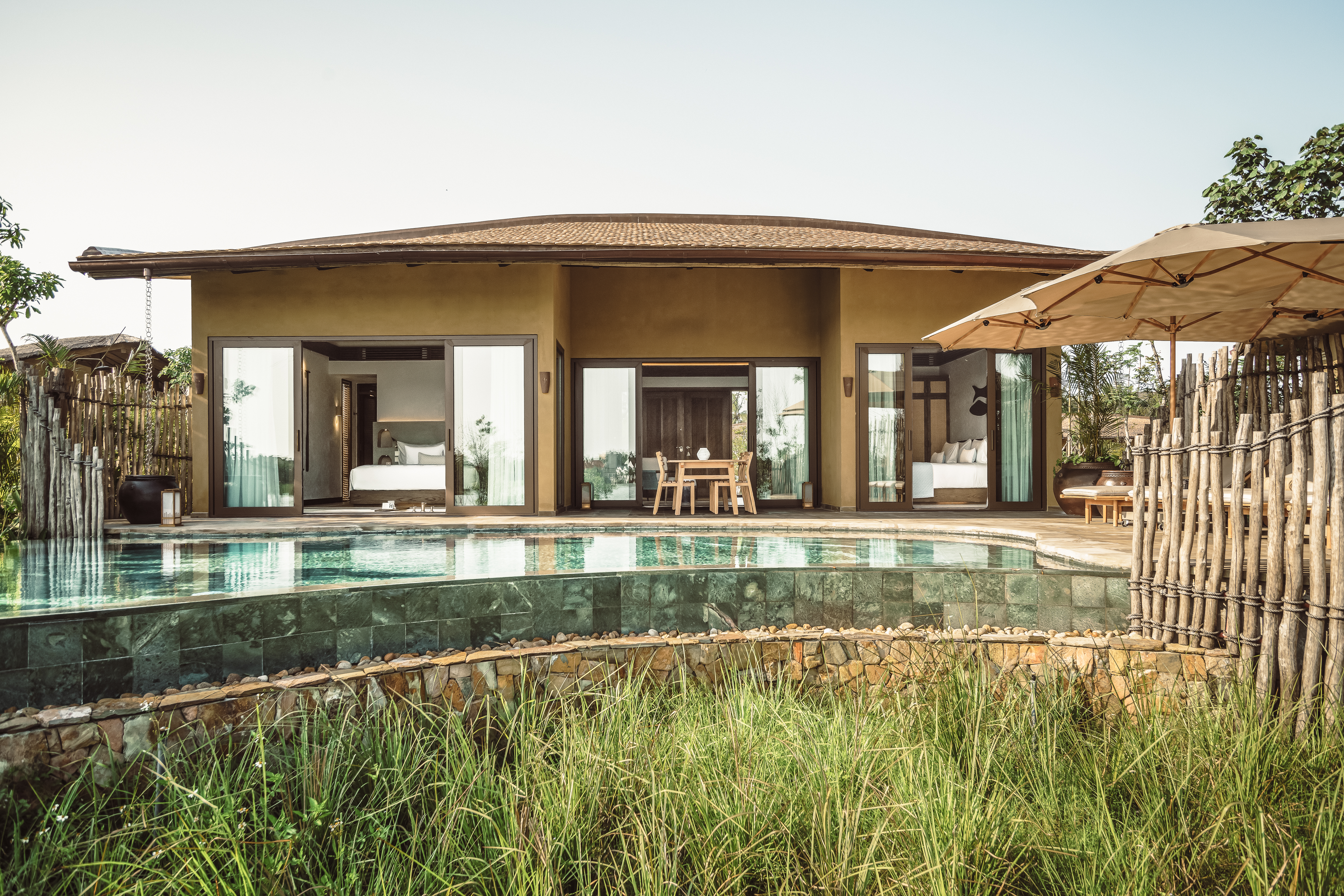 Family Room Pool View