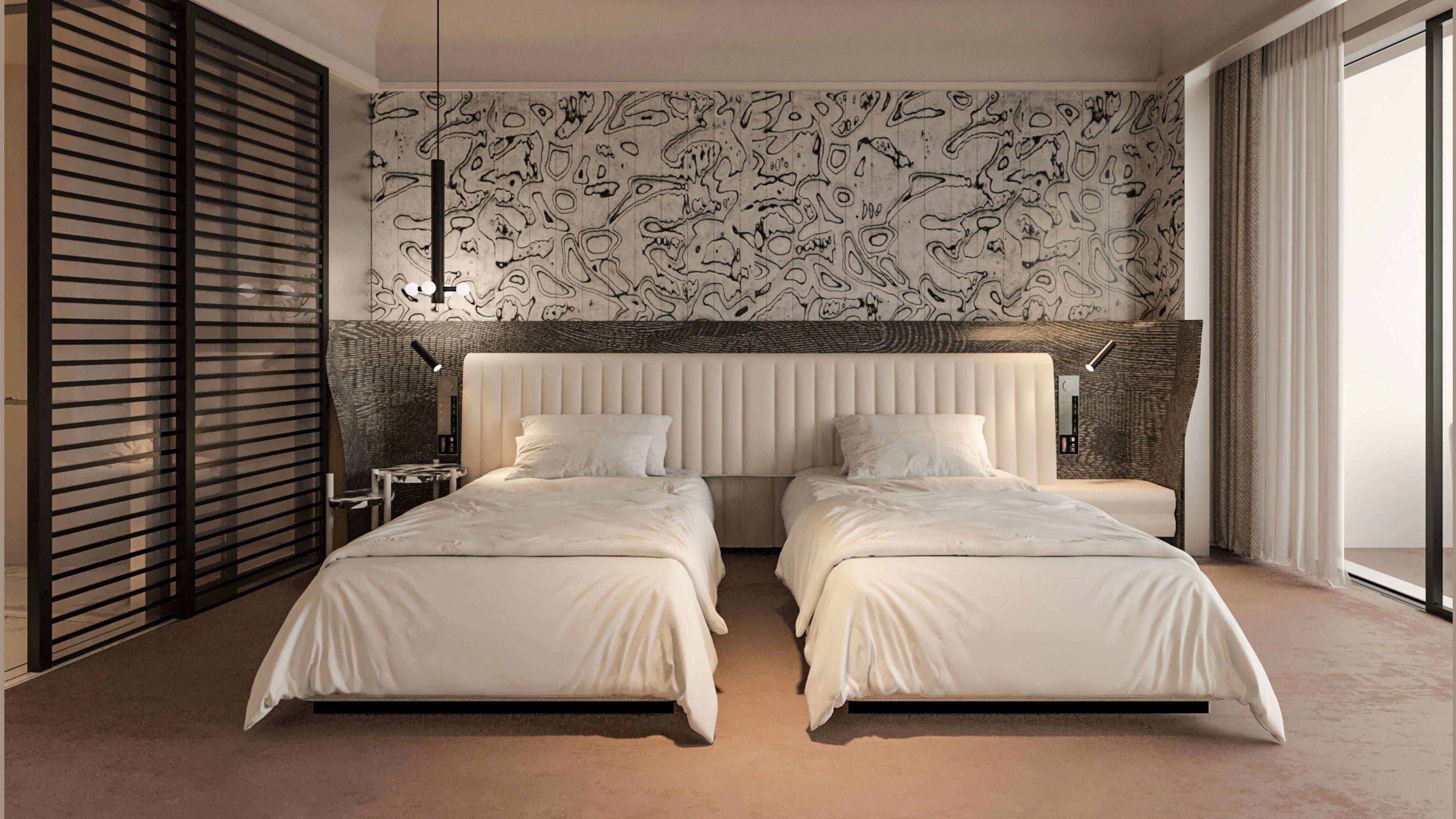 Double Two Double Beds