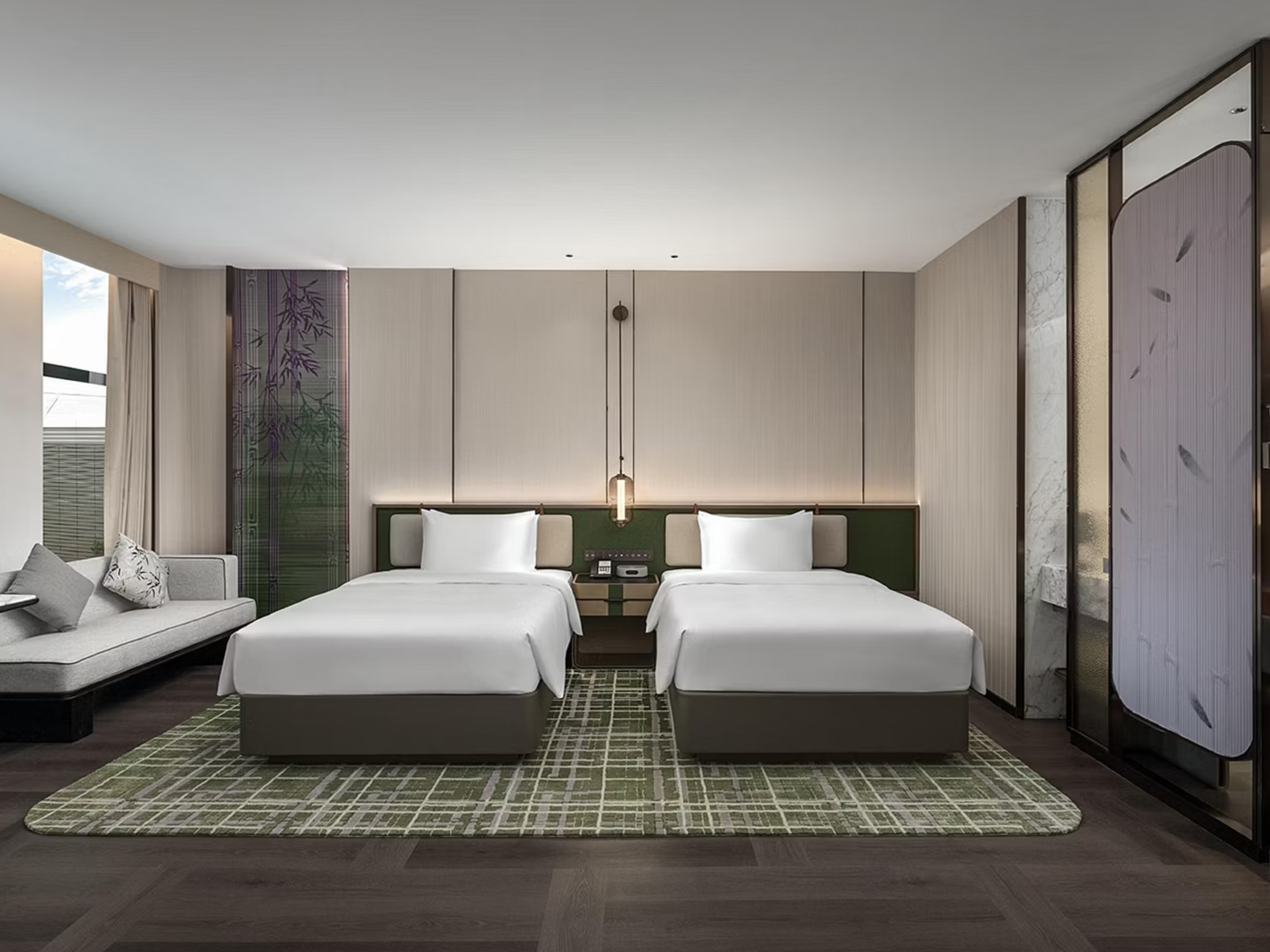 Quadruple Two Double Beds