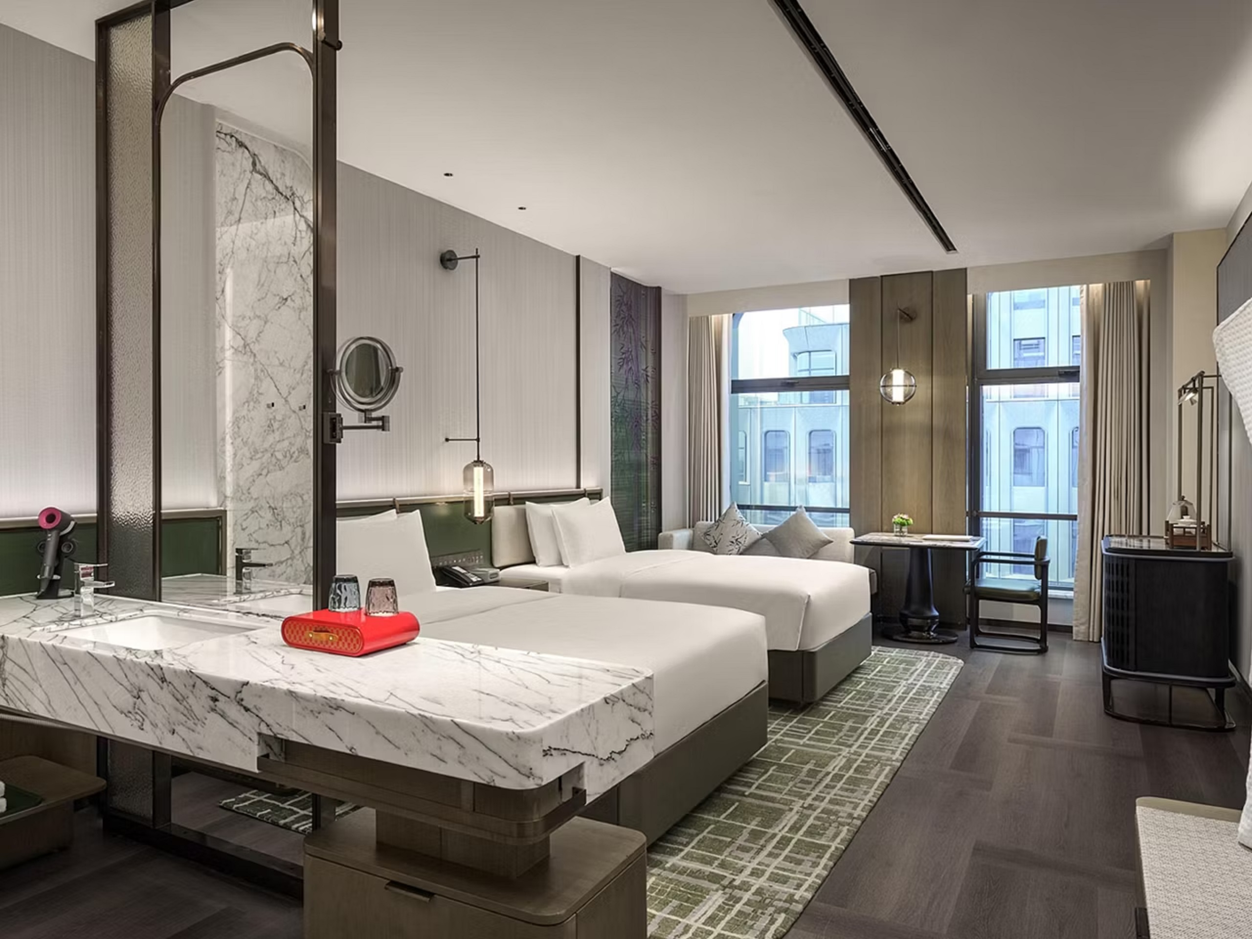 Quadruple Two Double Beds