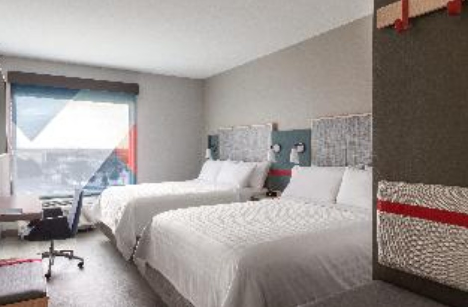 Quadruple Two Queen Beds