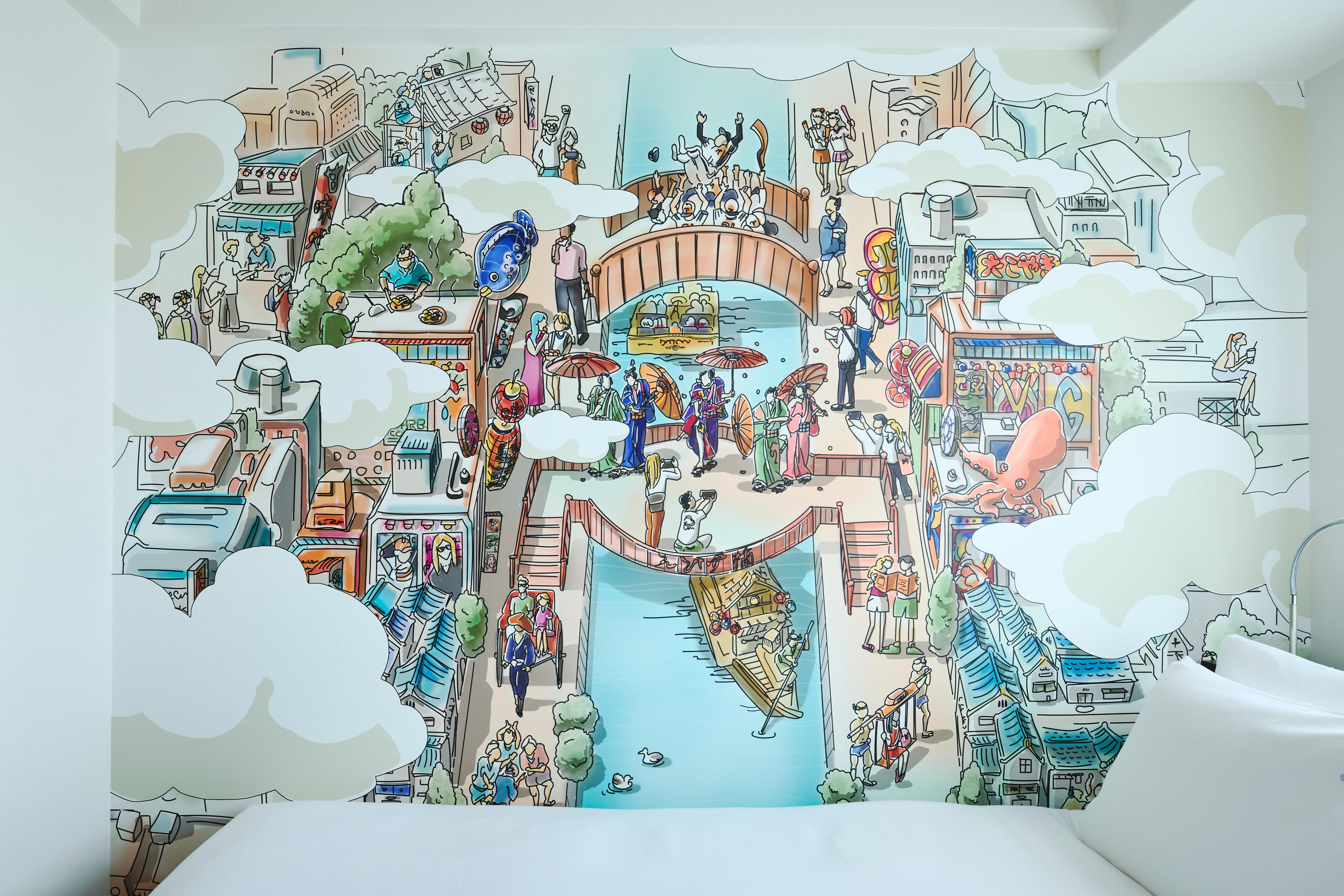 Double Queen Size Bed