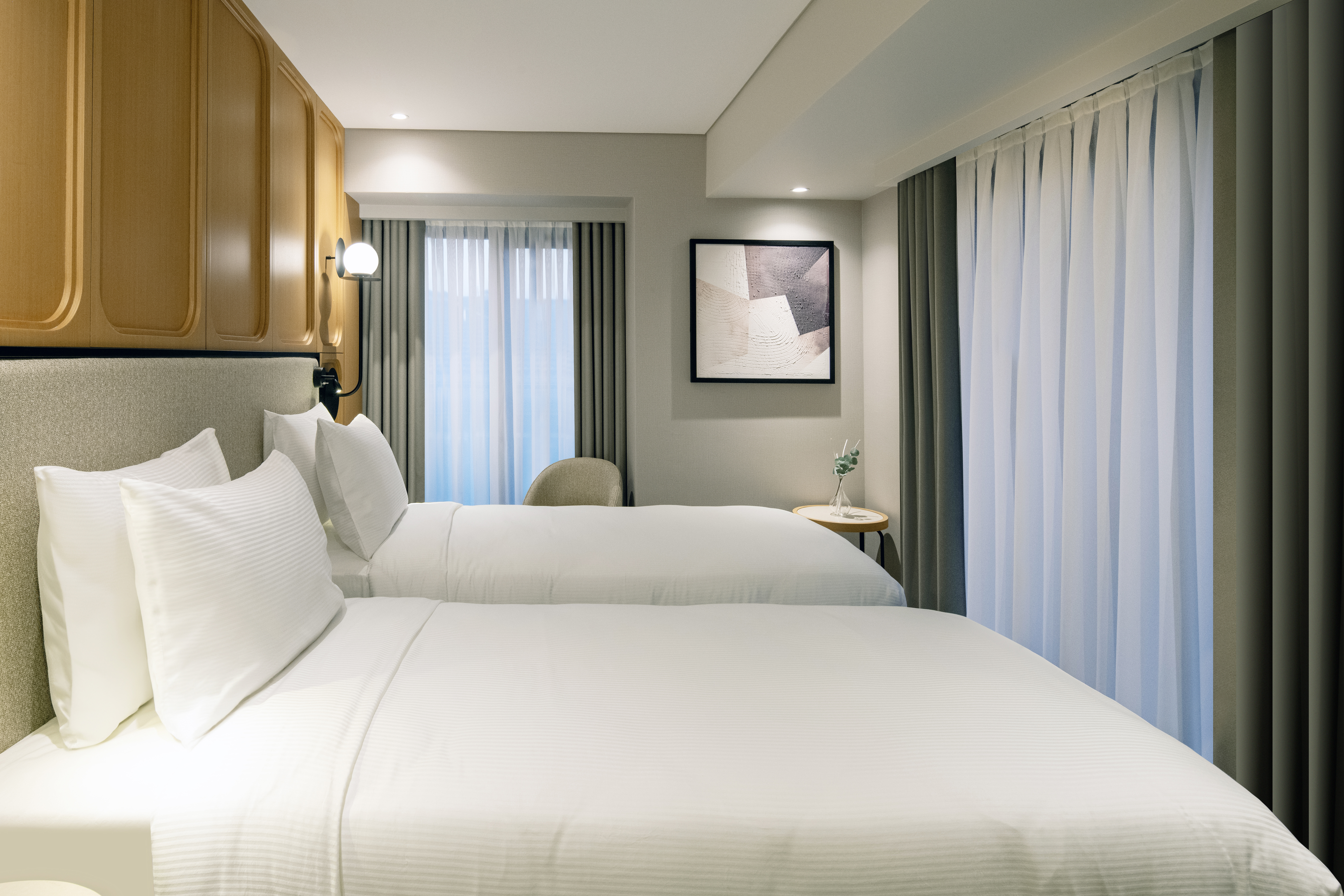 Twin with Double Bed