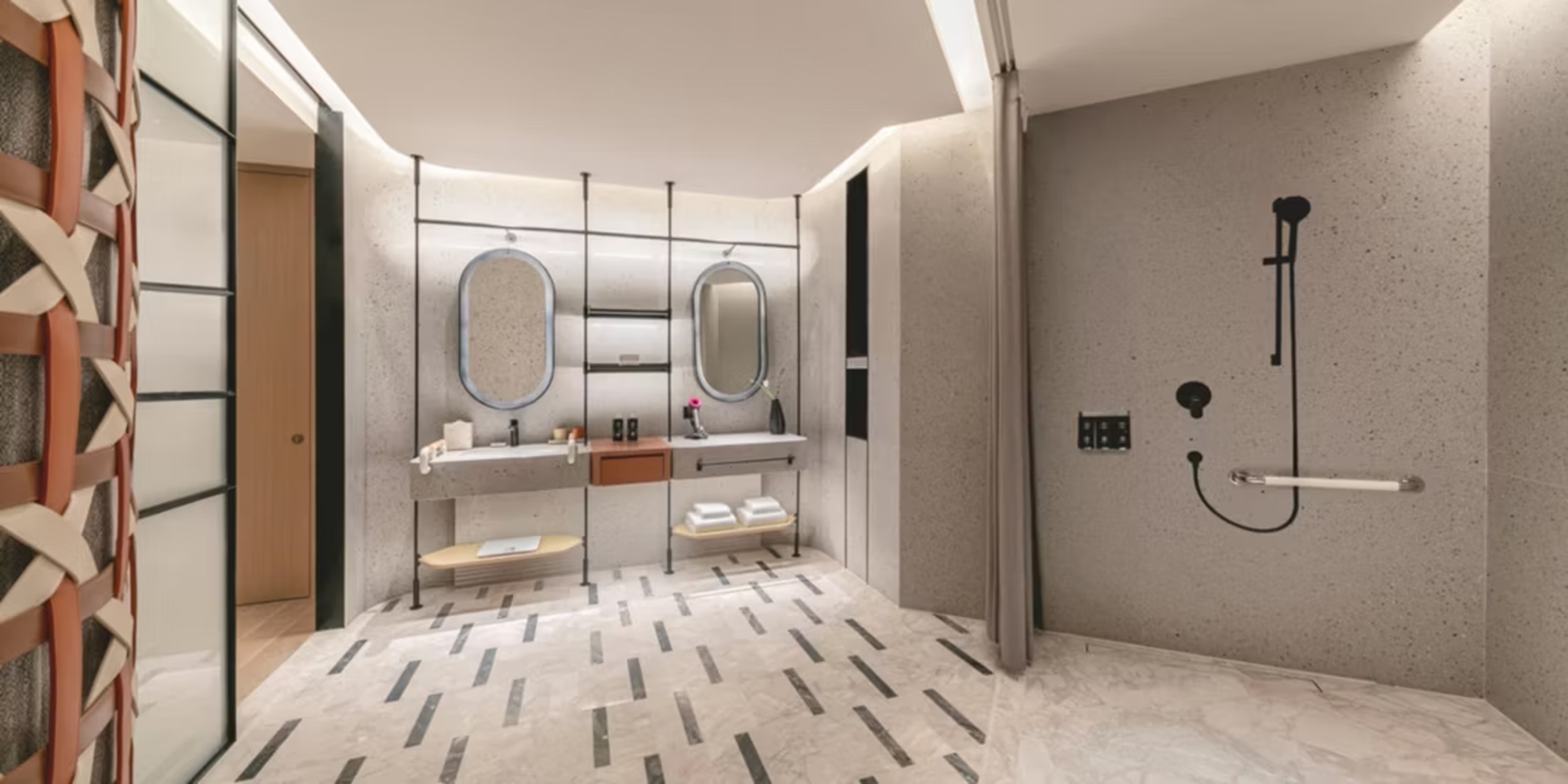 Quadruple Accessible Two Double Beds