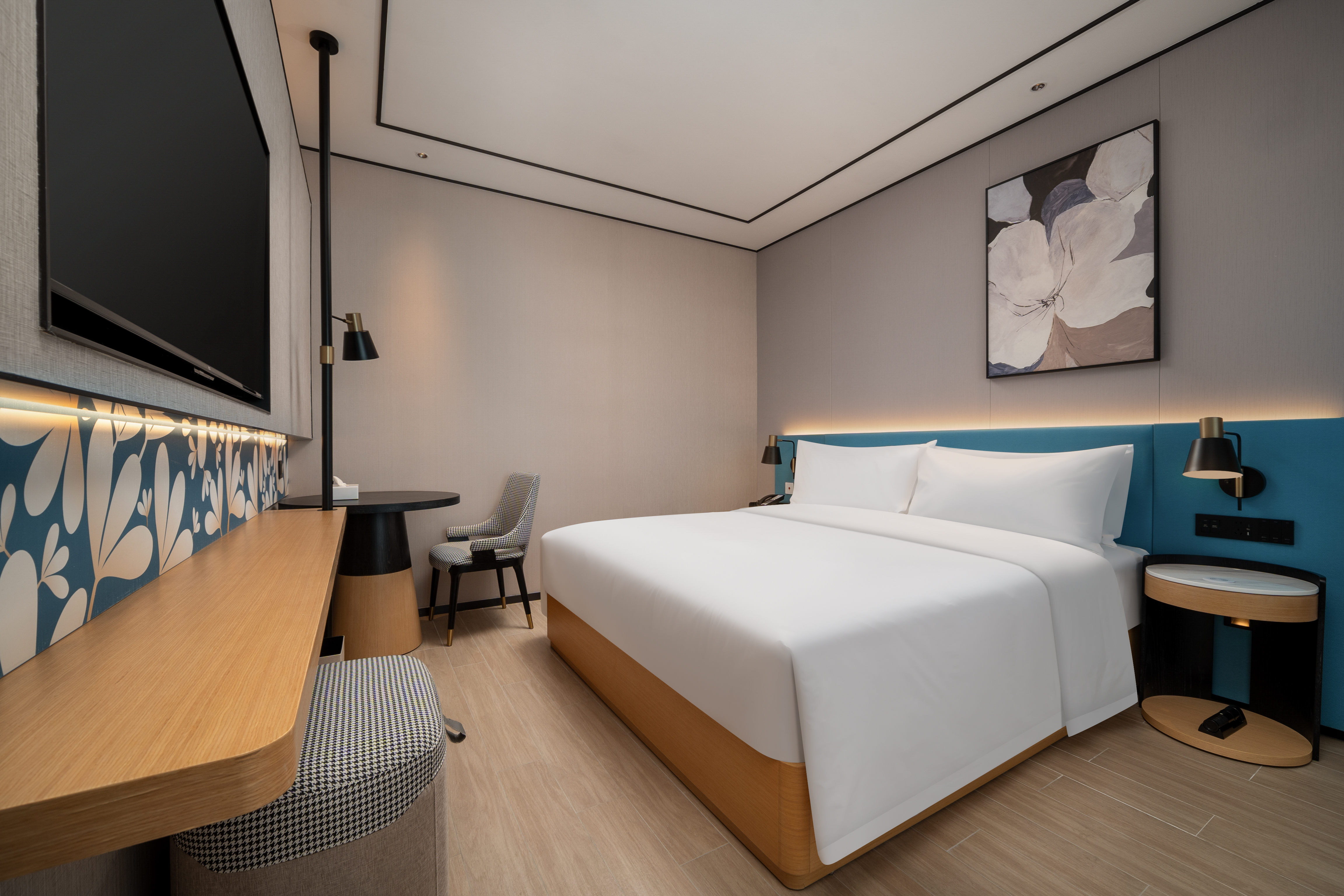 Double or Twin Premium King Bed