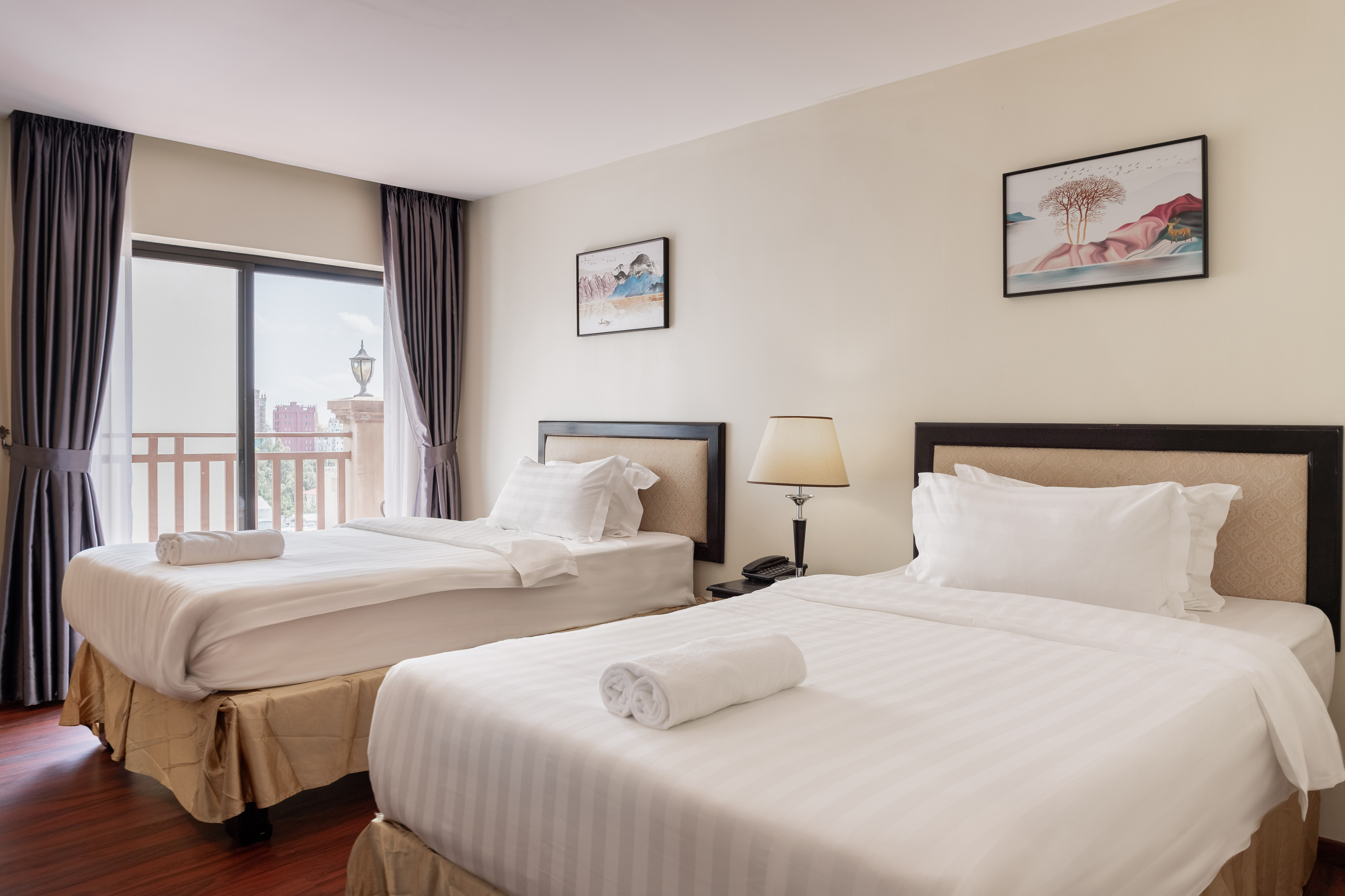 Twin Deluxe with Balcony