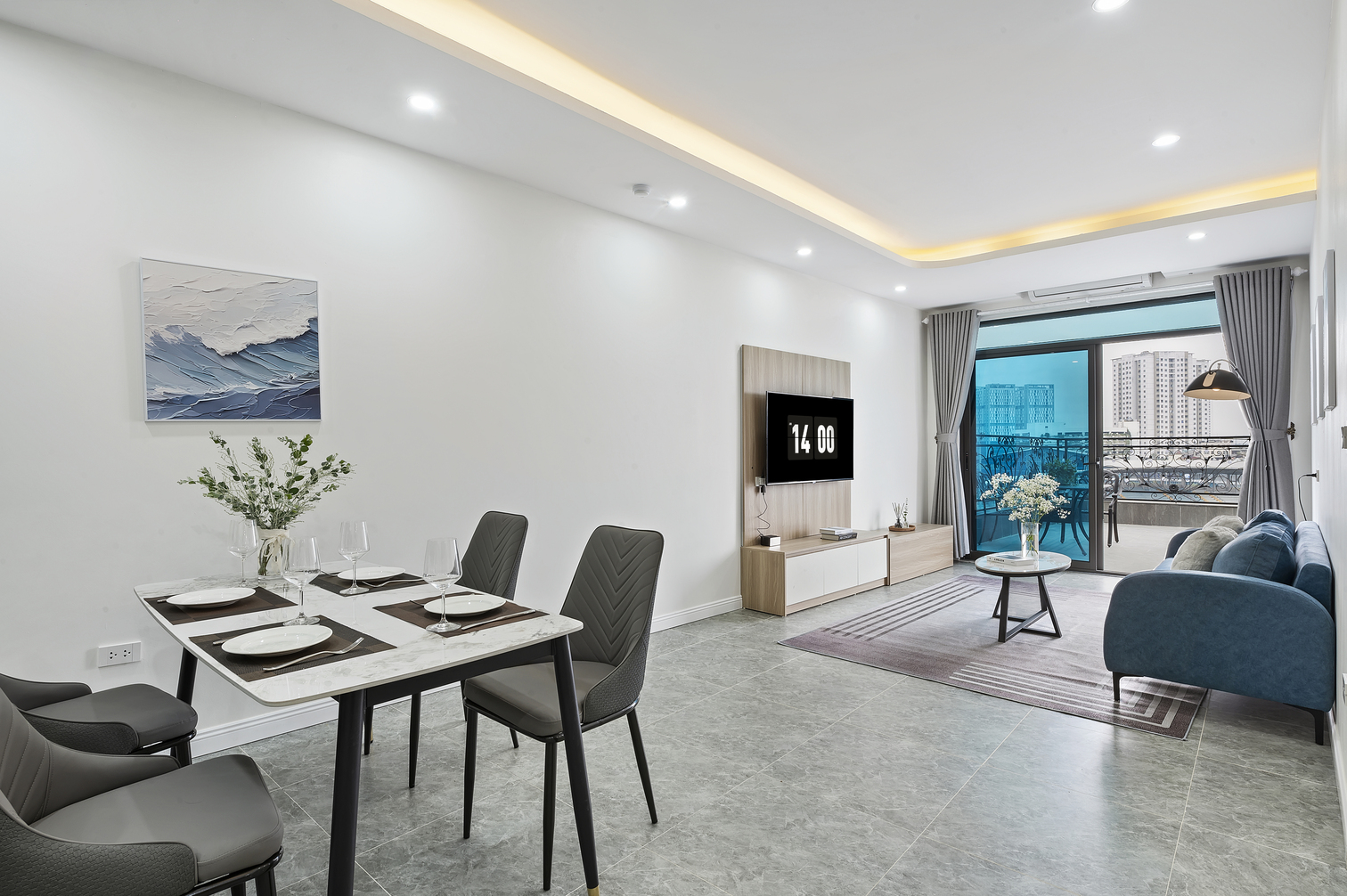 Apartment Luxury City View