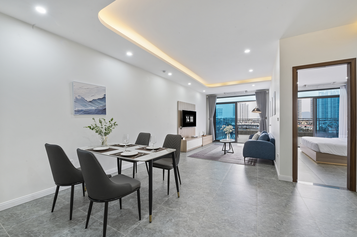 Apartment Luxury City View