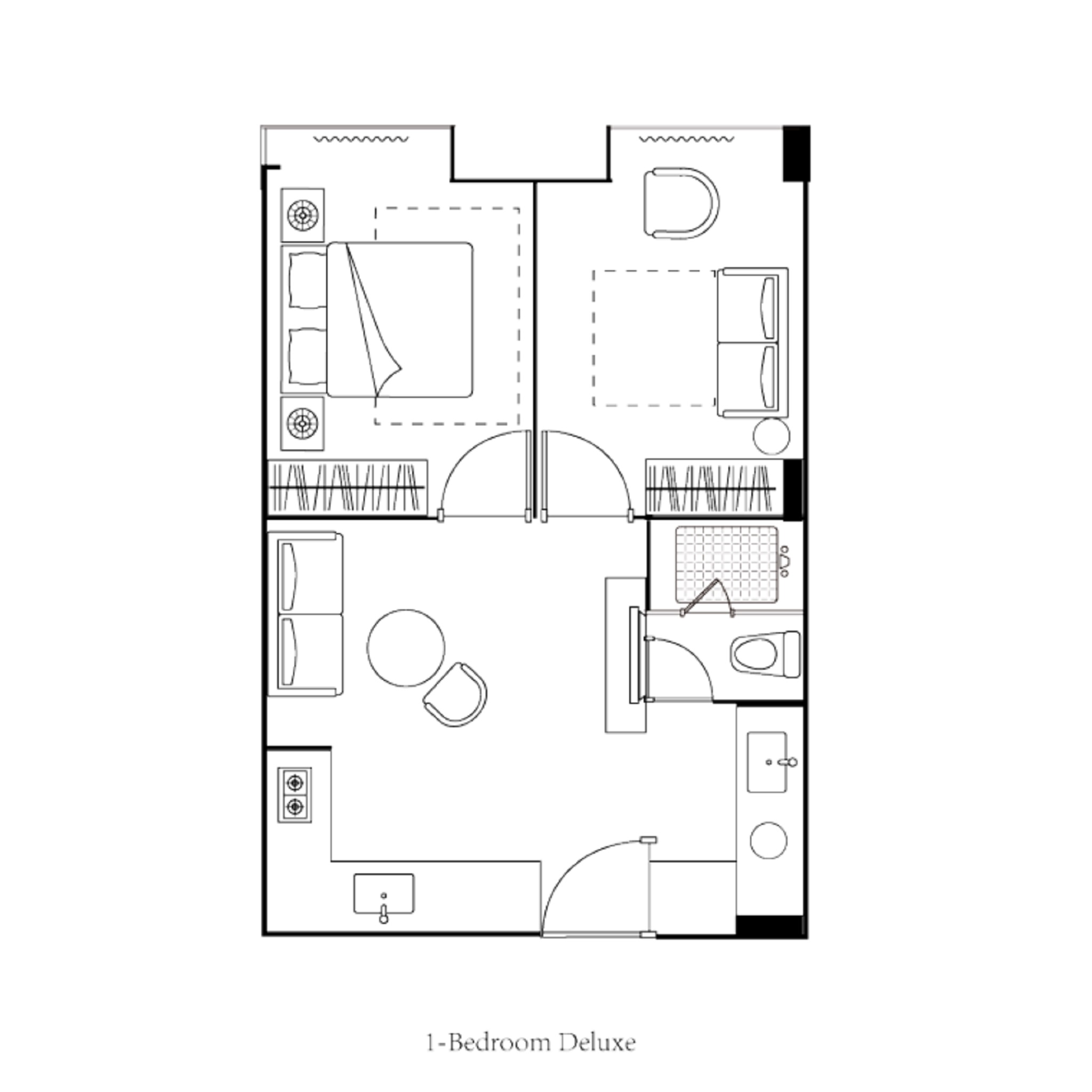 Double Deluxe One Bedroom
