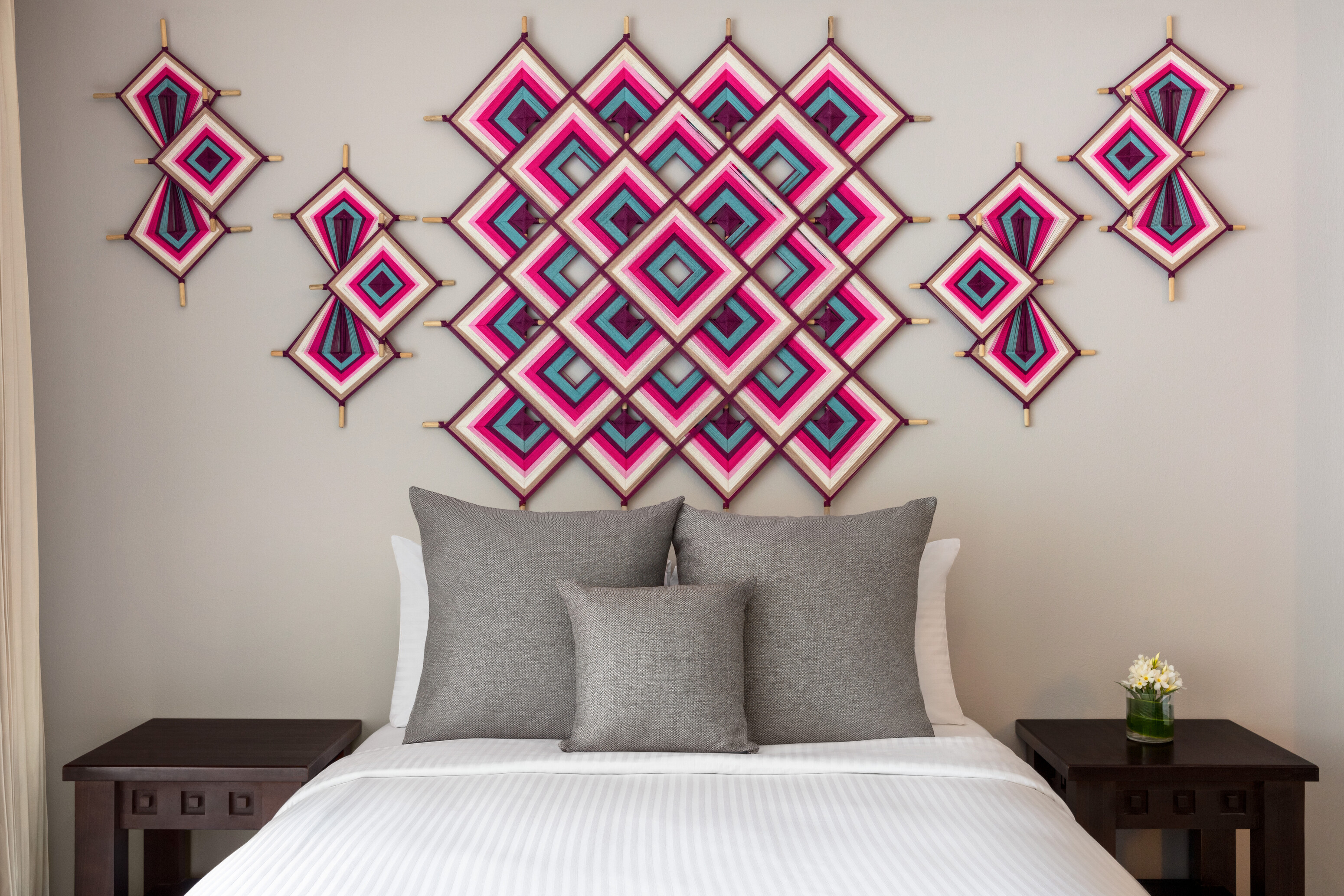 Junior Suite Partial Ocean View Two Double Beds