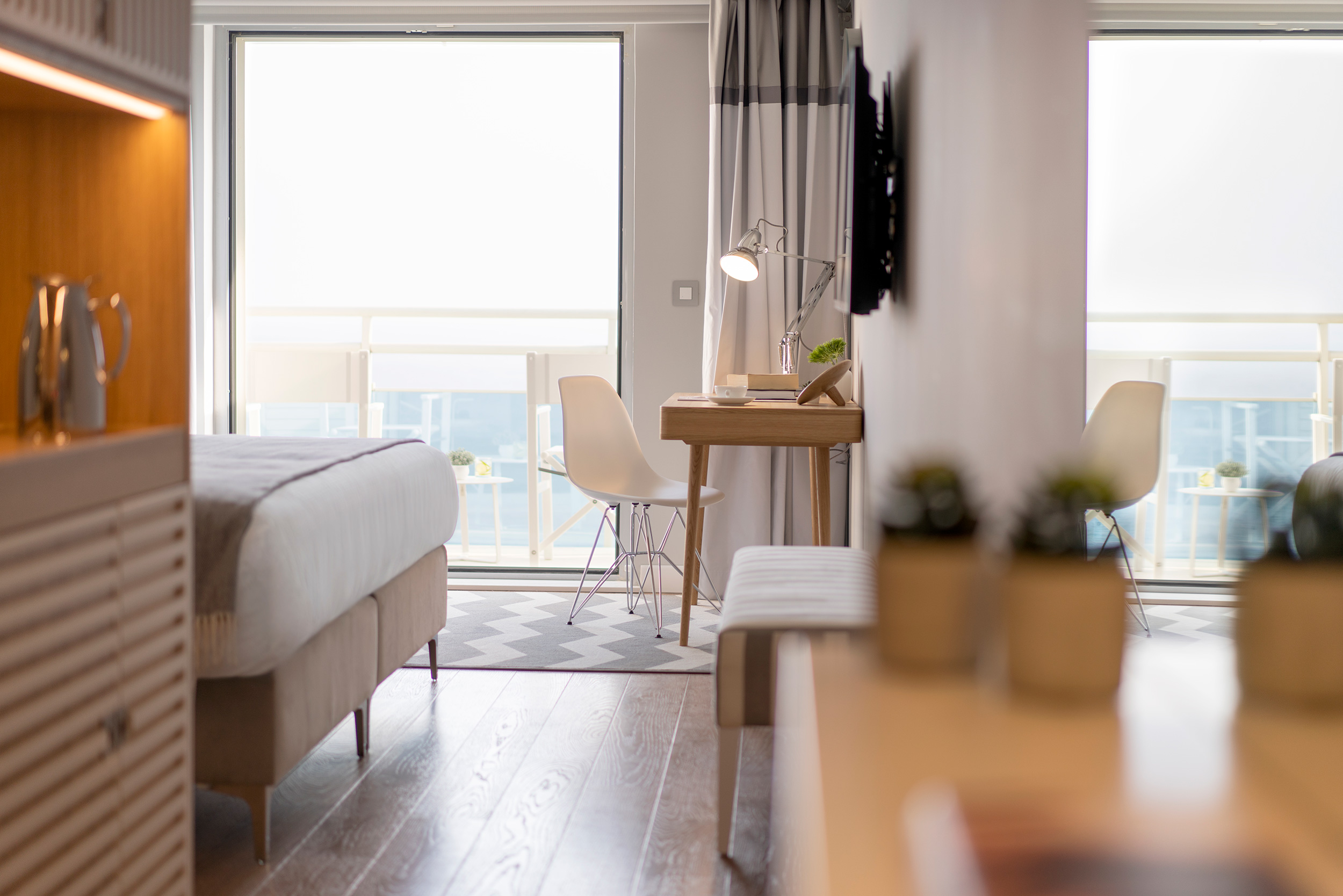 Double Sea View with Balcony