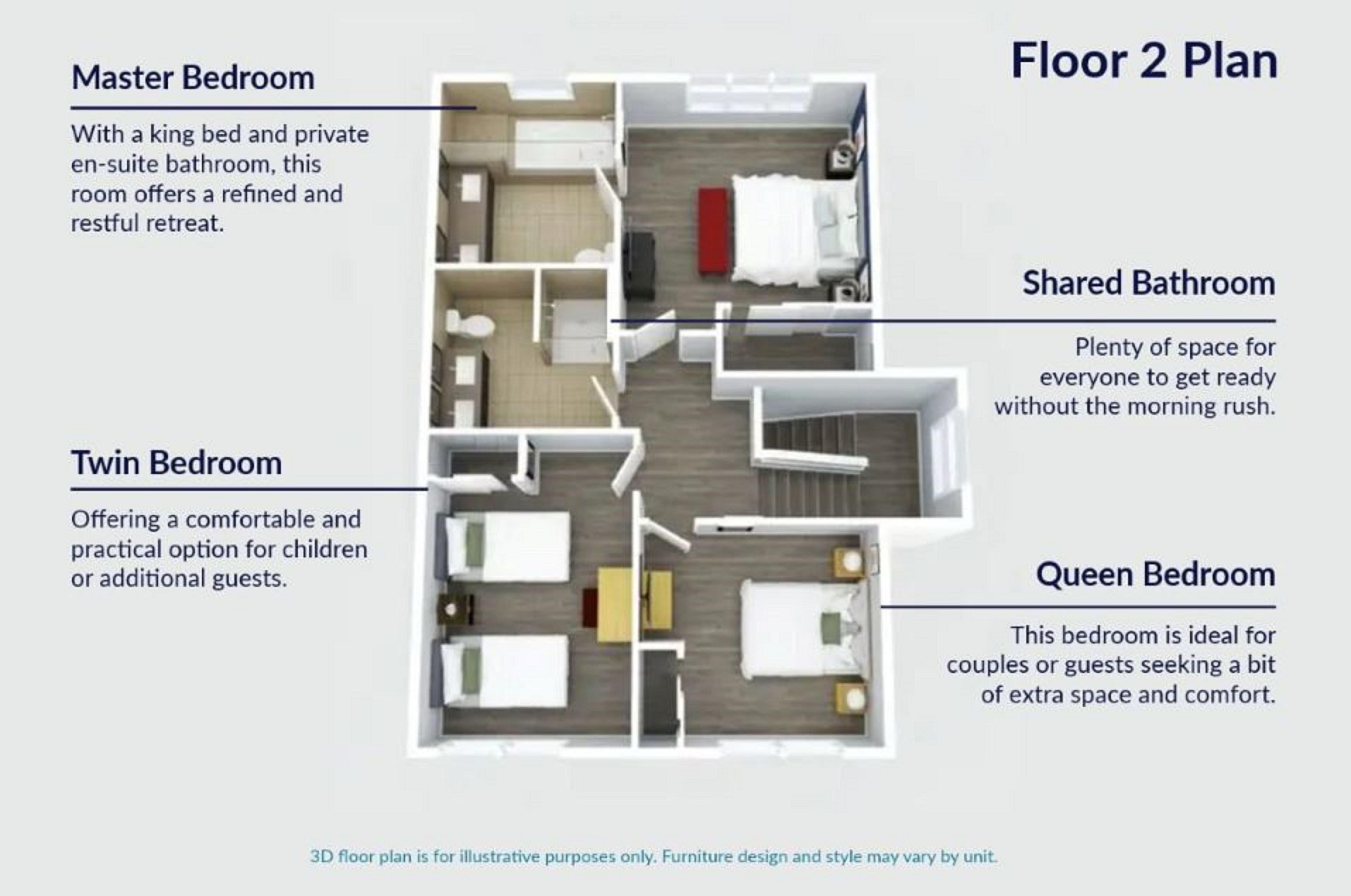 Townhome Three Bedrooms with Views