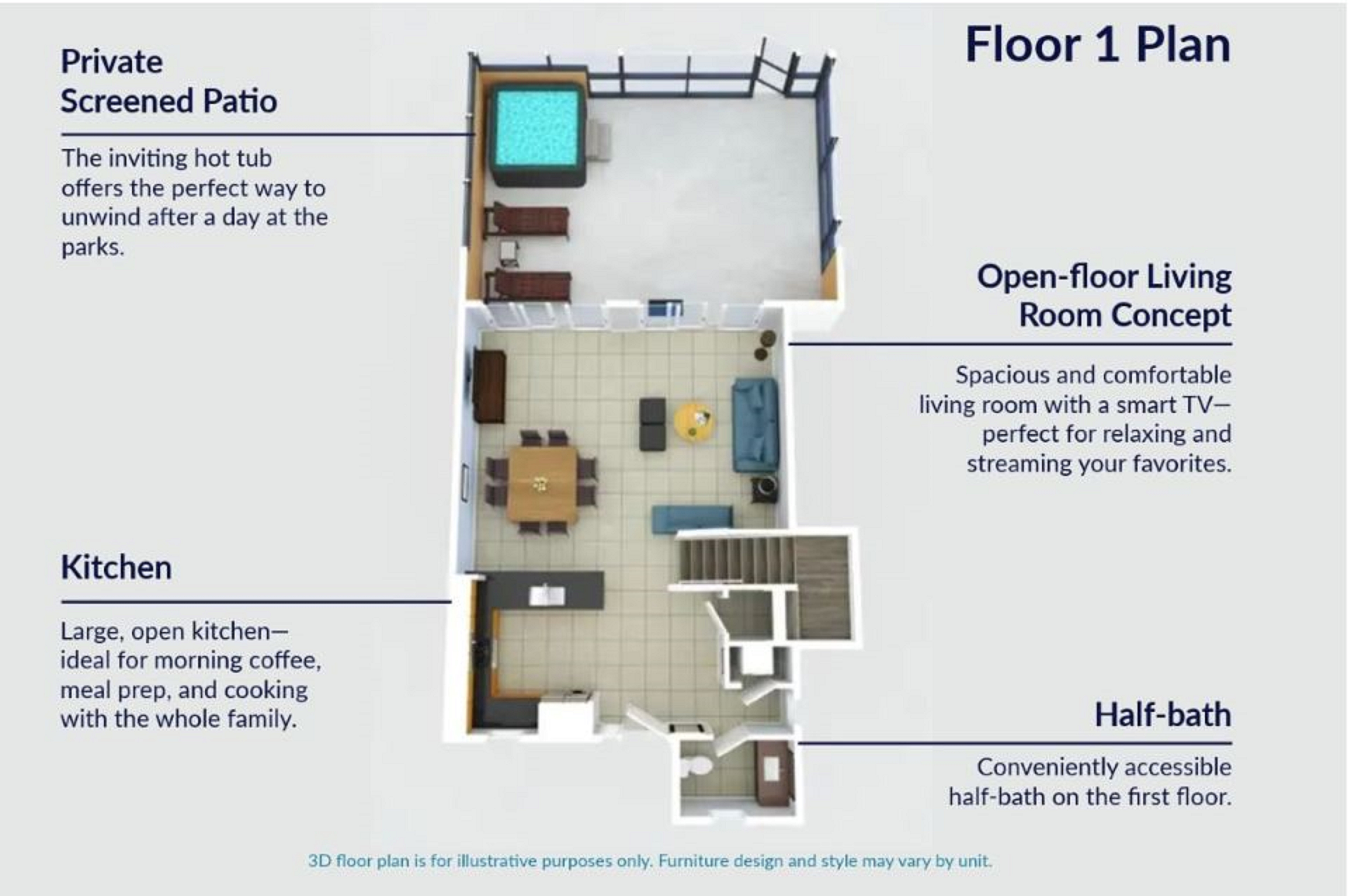 Townhome Three Bedrooms with Views