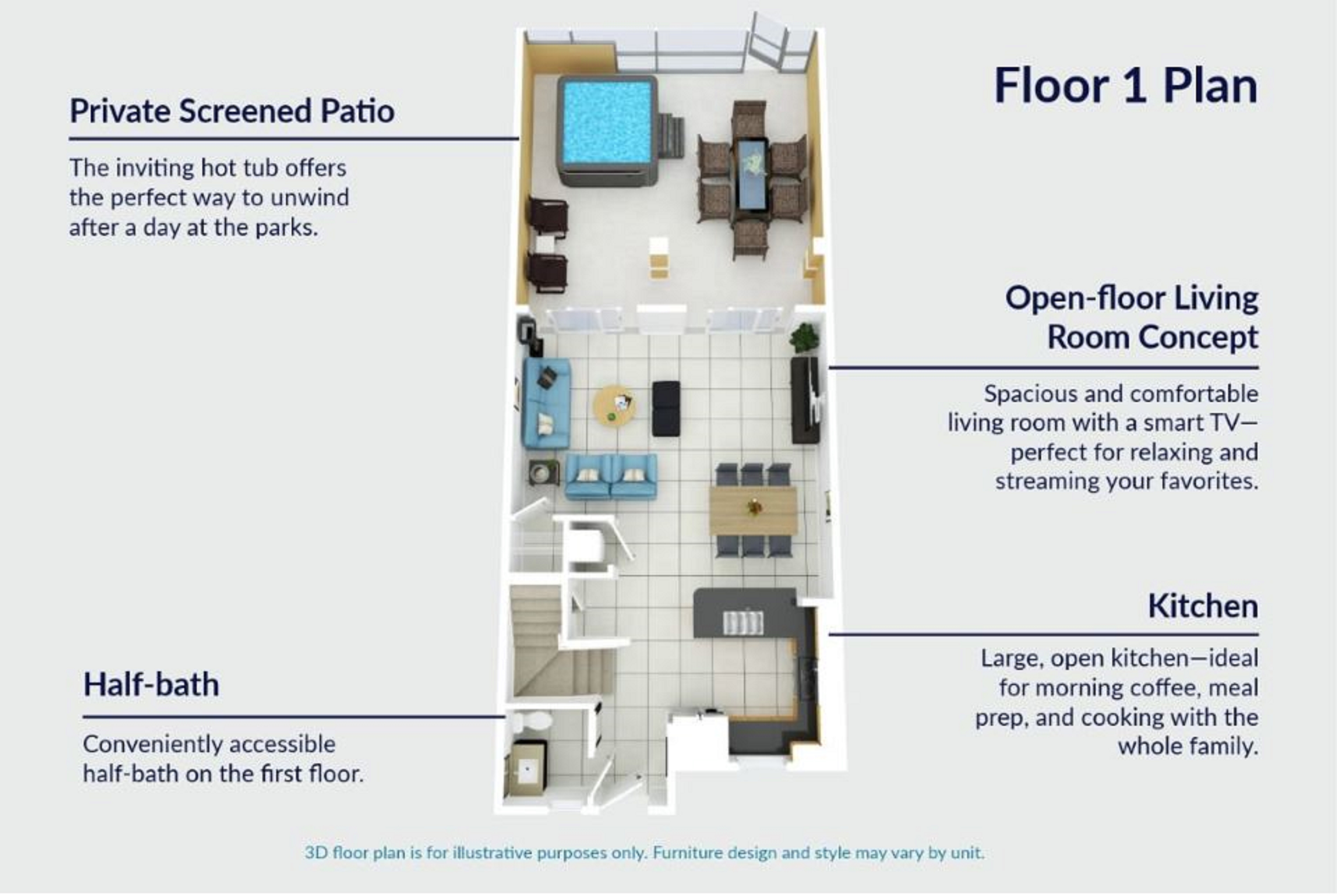 Townhome Two Bedrooms with Views