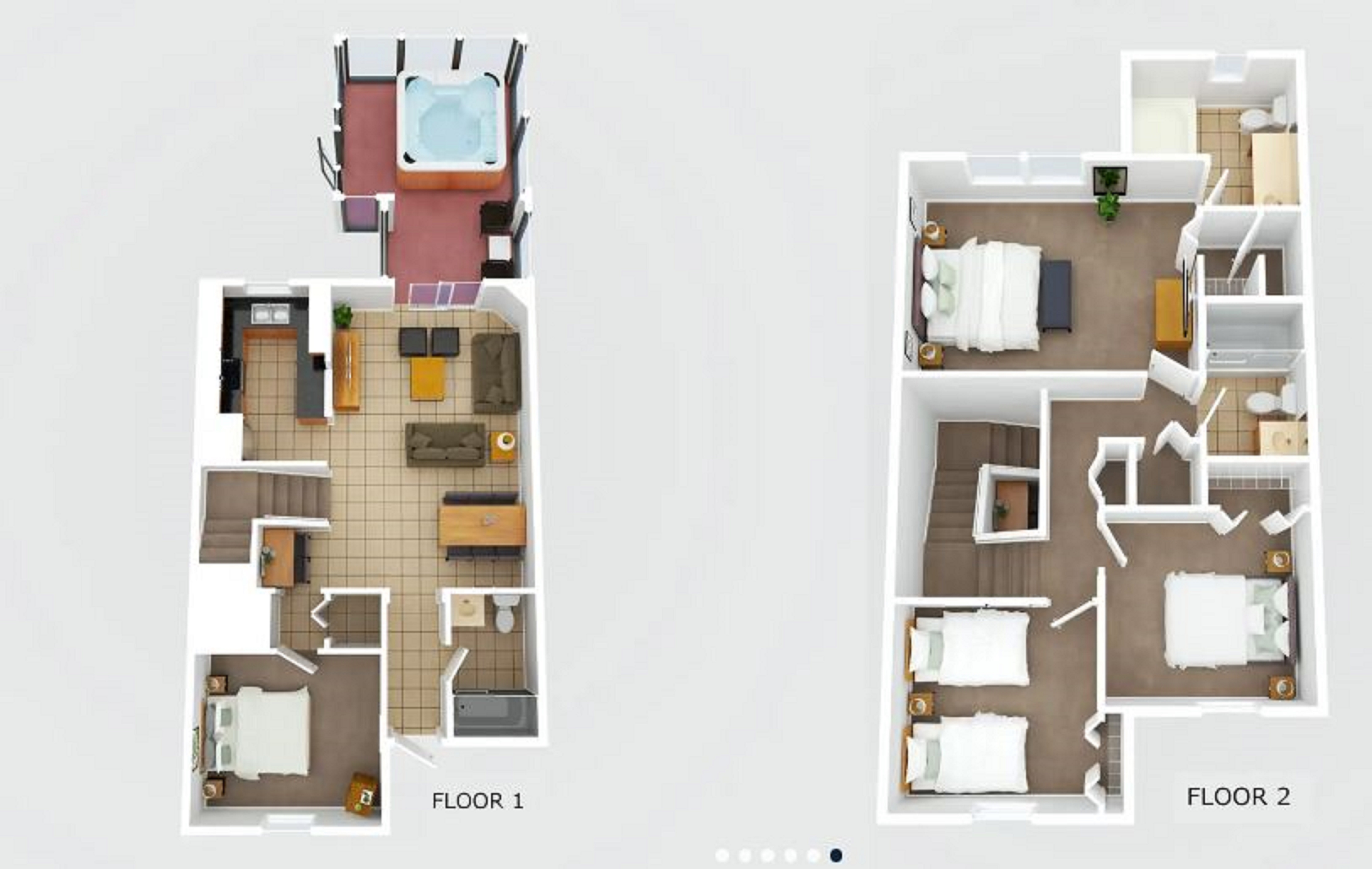 Townhome Four Bedrooms