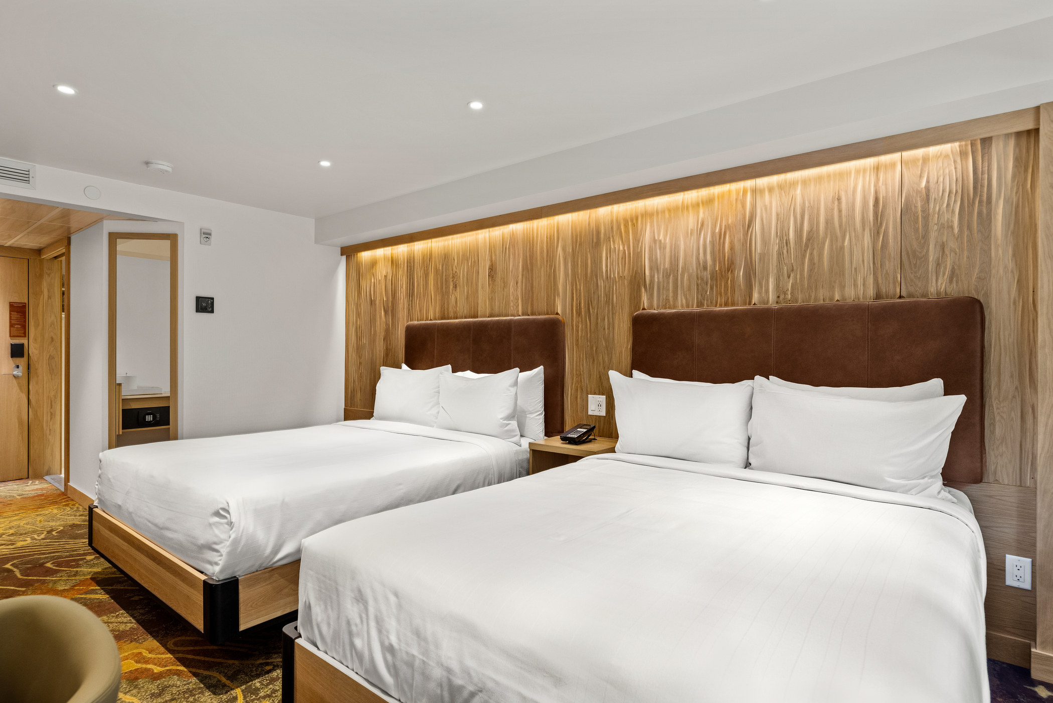 Double Two Queen Beds