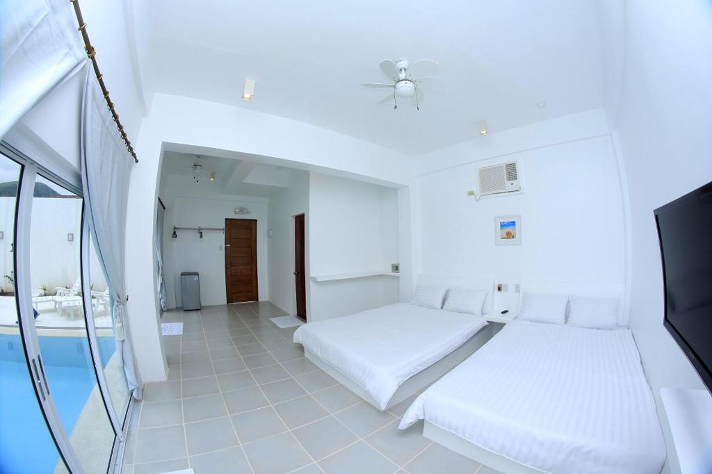 Family Room Pool View