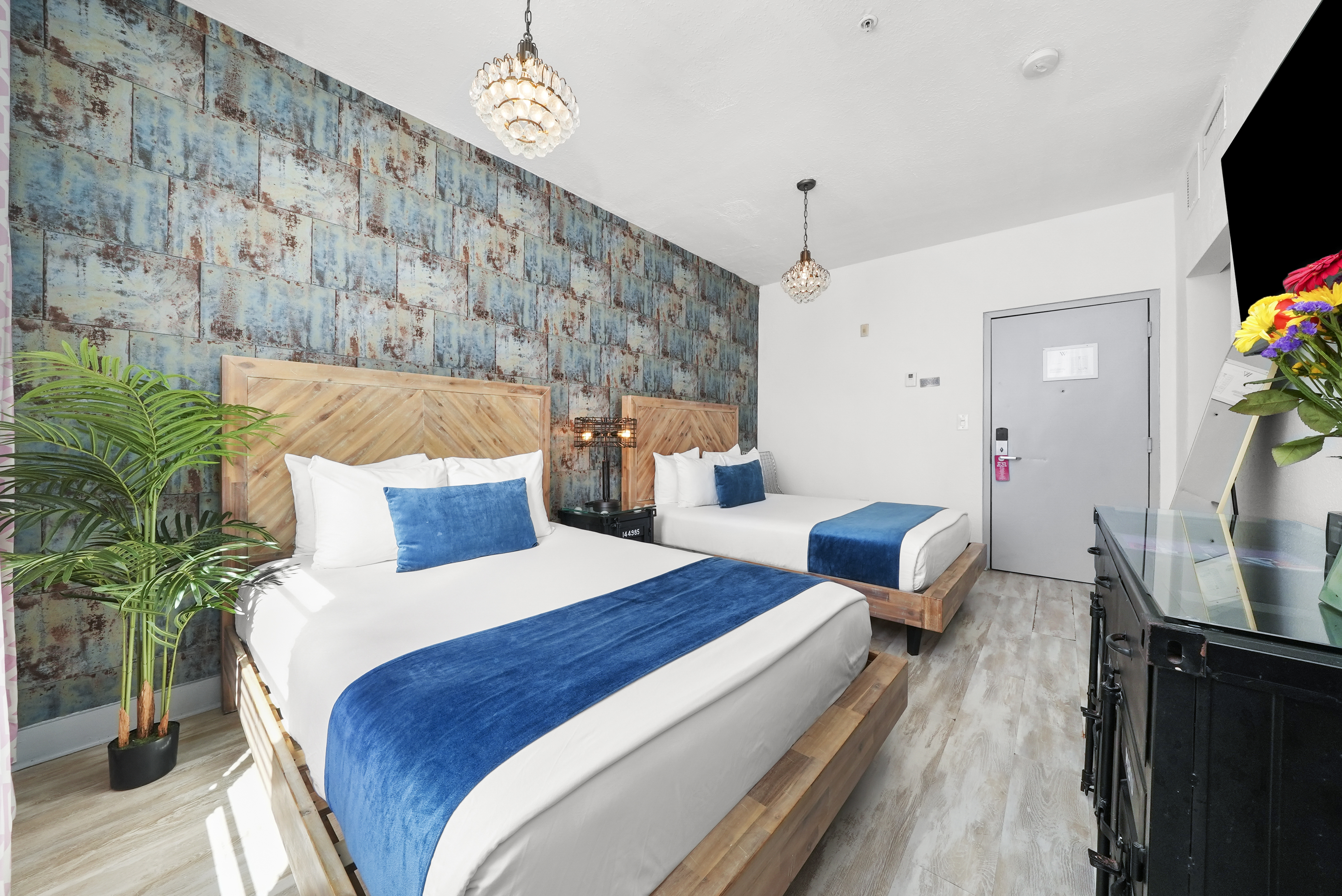 Double Two Queen Beds