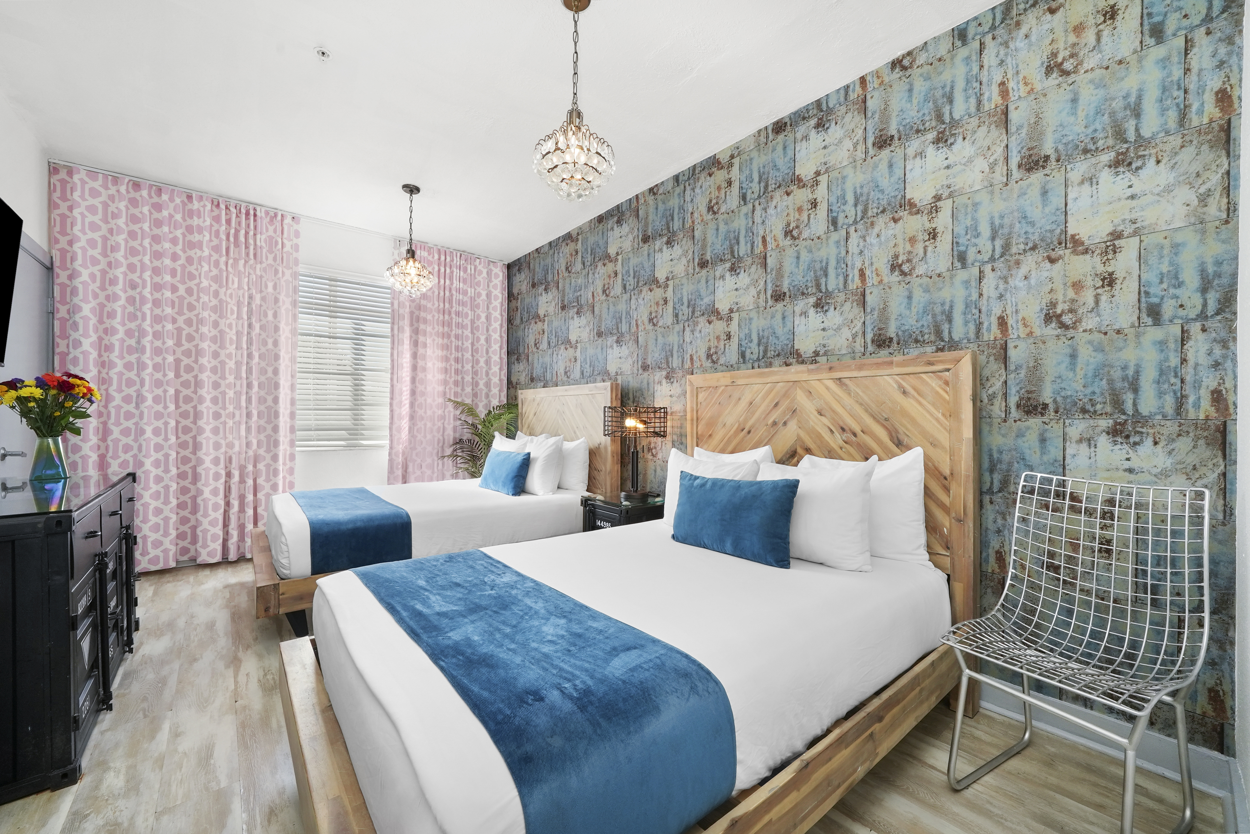 Double Two Queen Beds