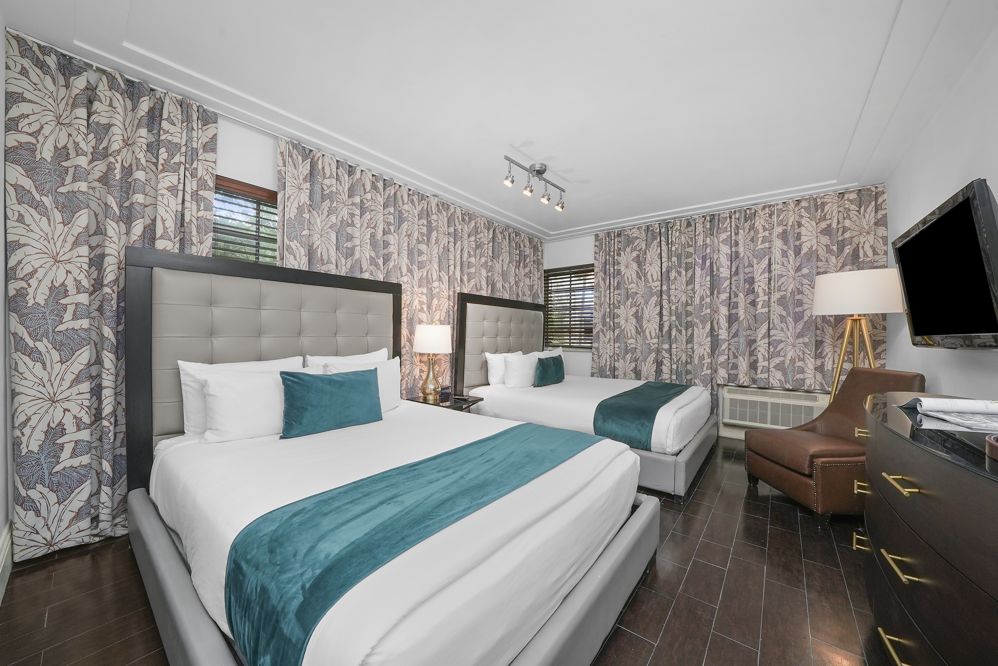 Double Two Queen Beds