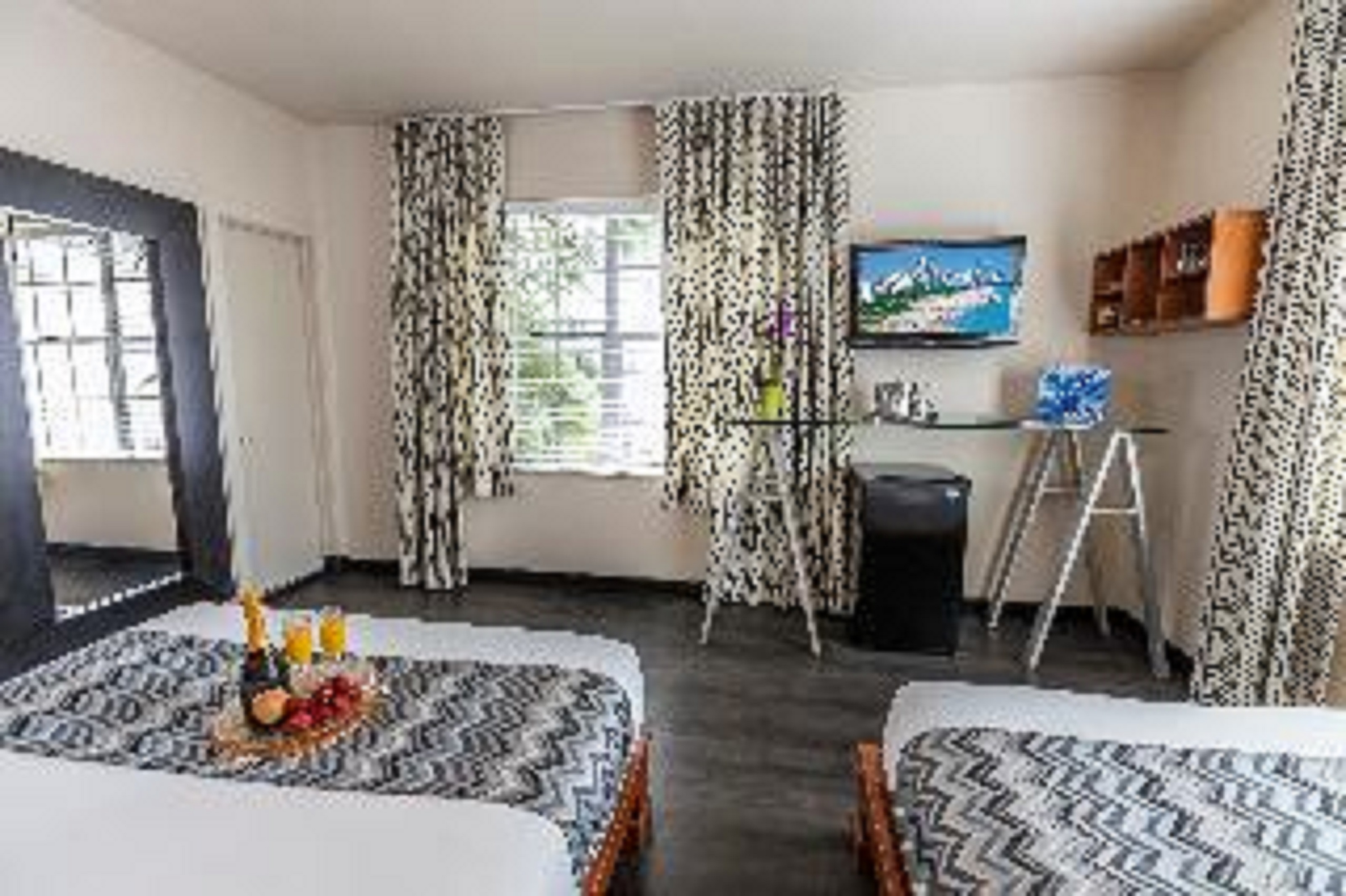 Double Two Double Beds