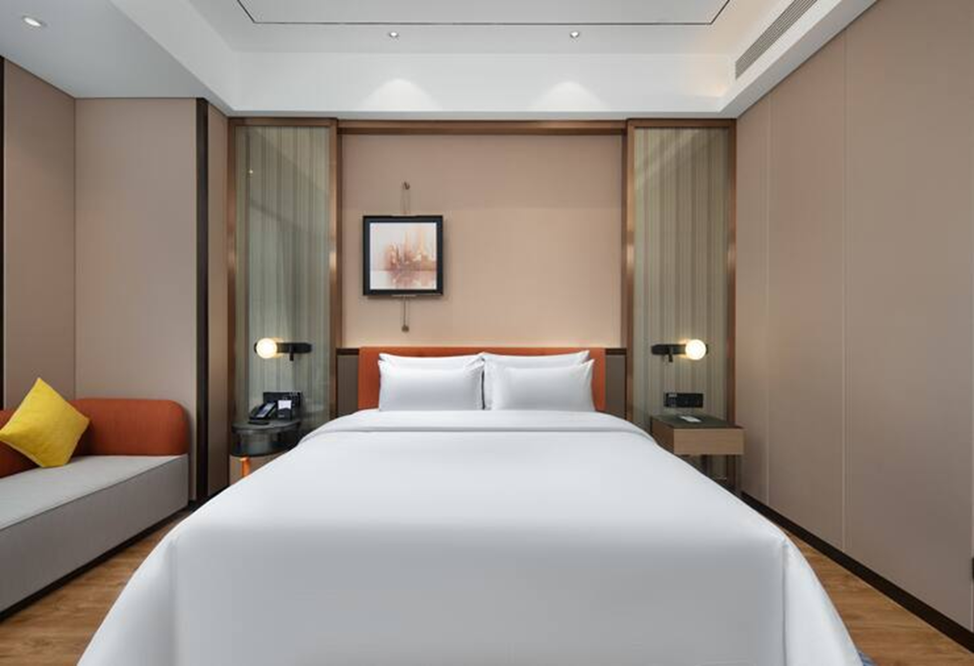 Double Guest Room King Bed