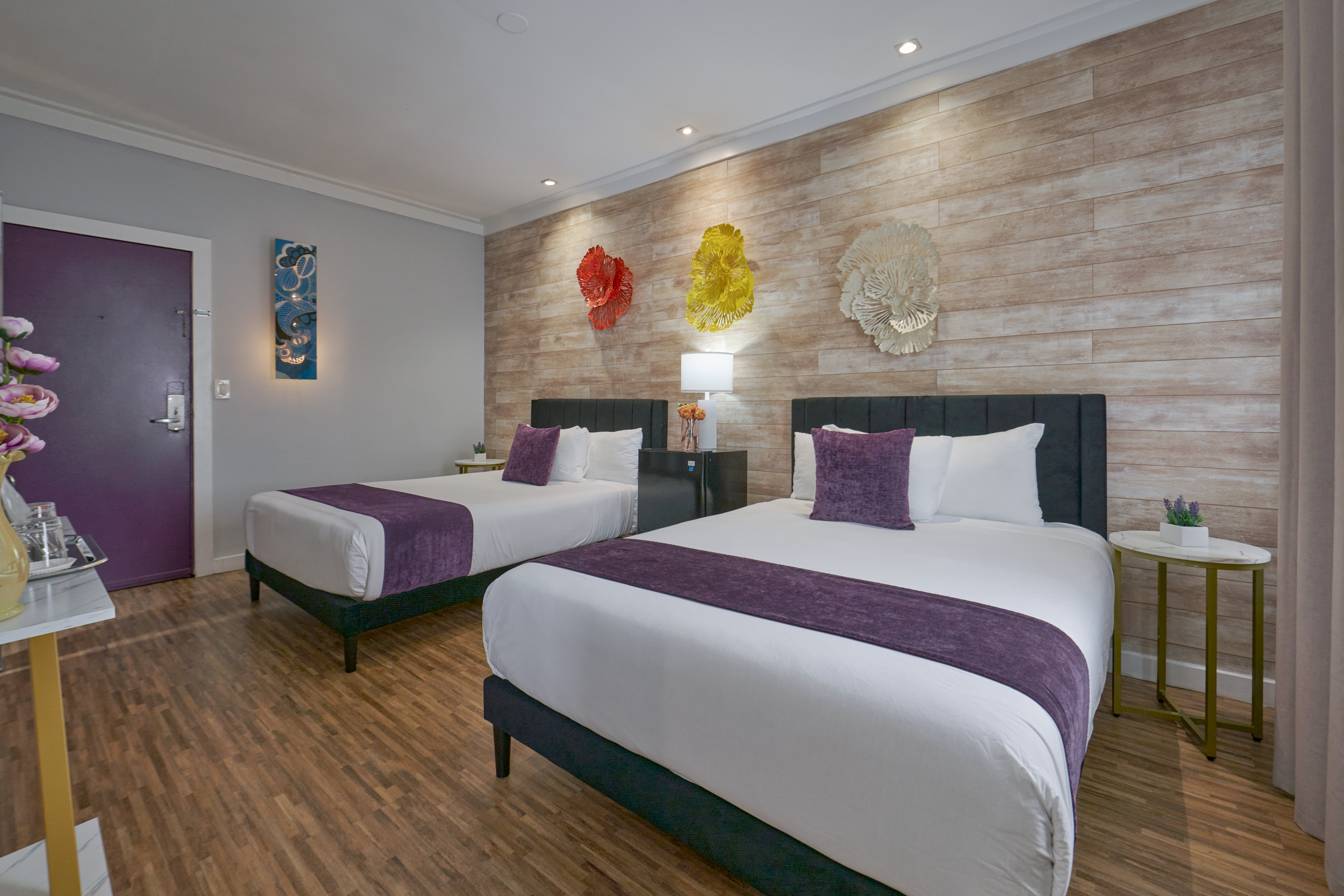 Double Two Queen Beds
