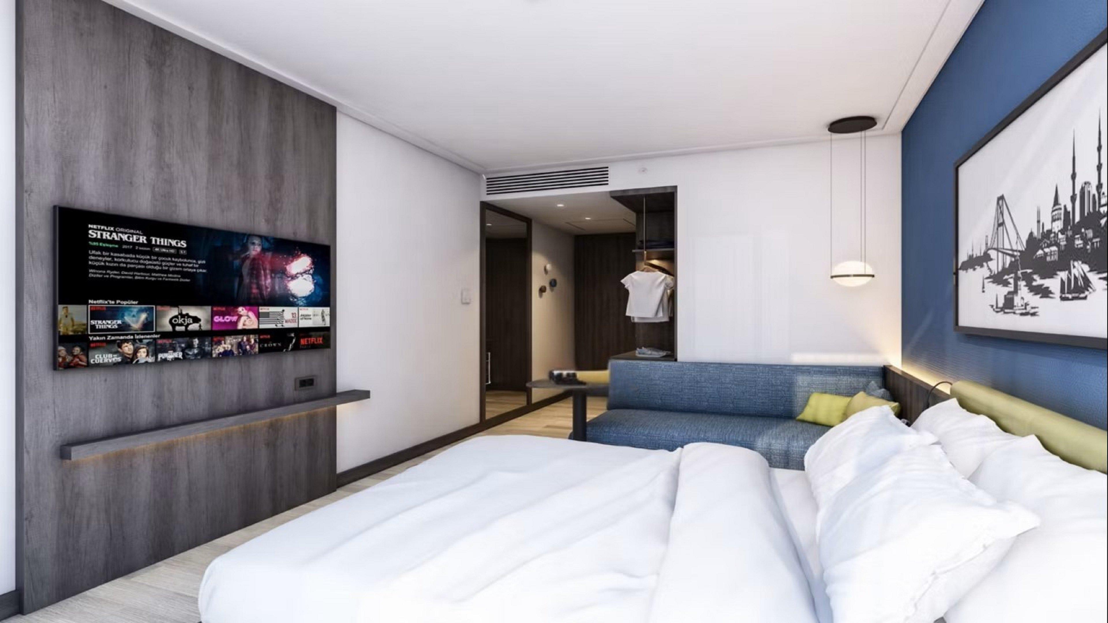 Double Queen Size Bed