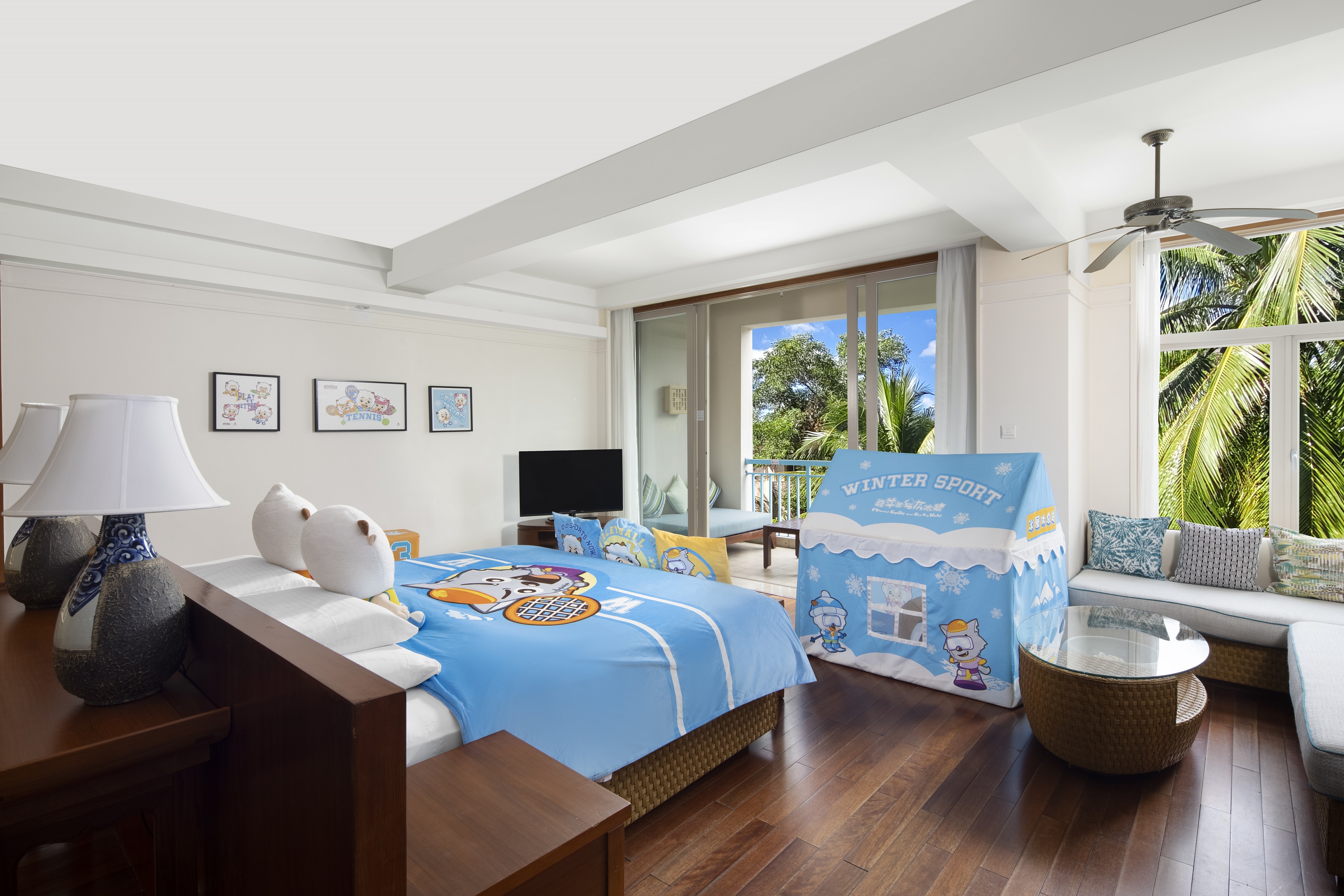 Double King Size Bed