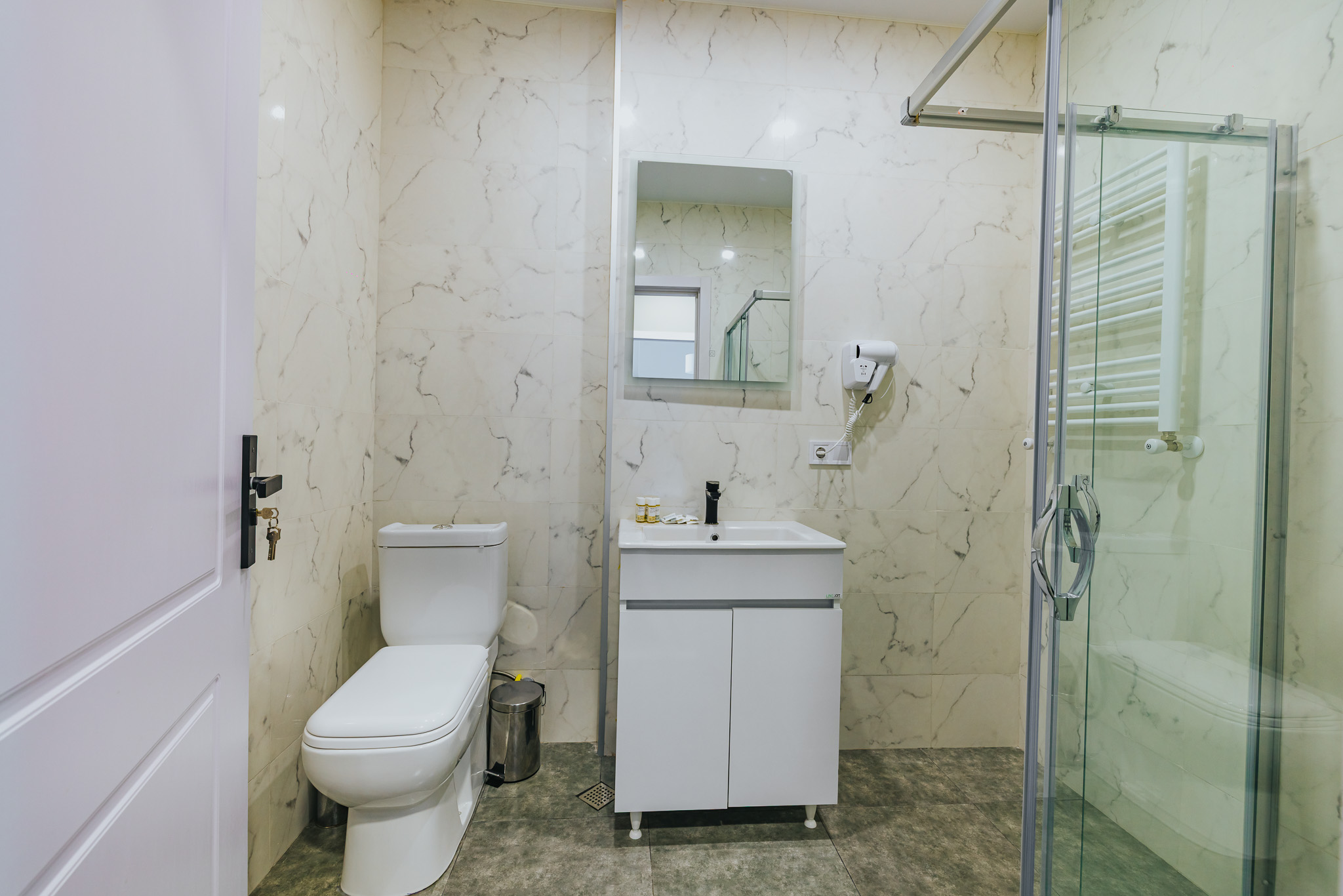 Quadruple with Balcony