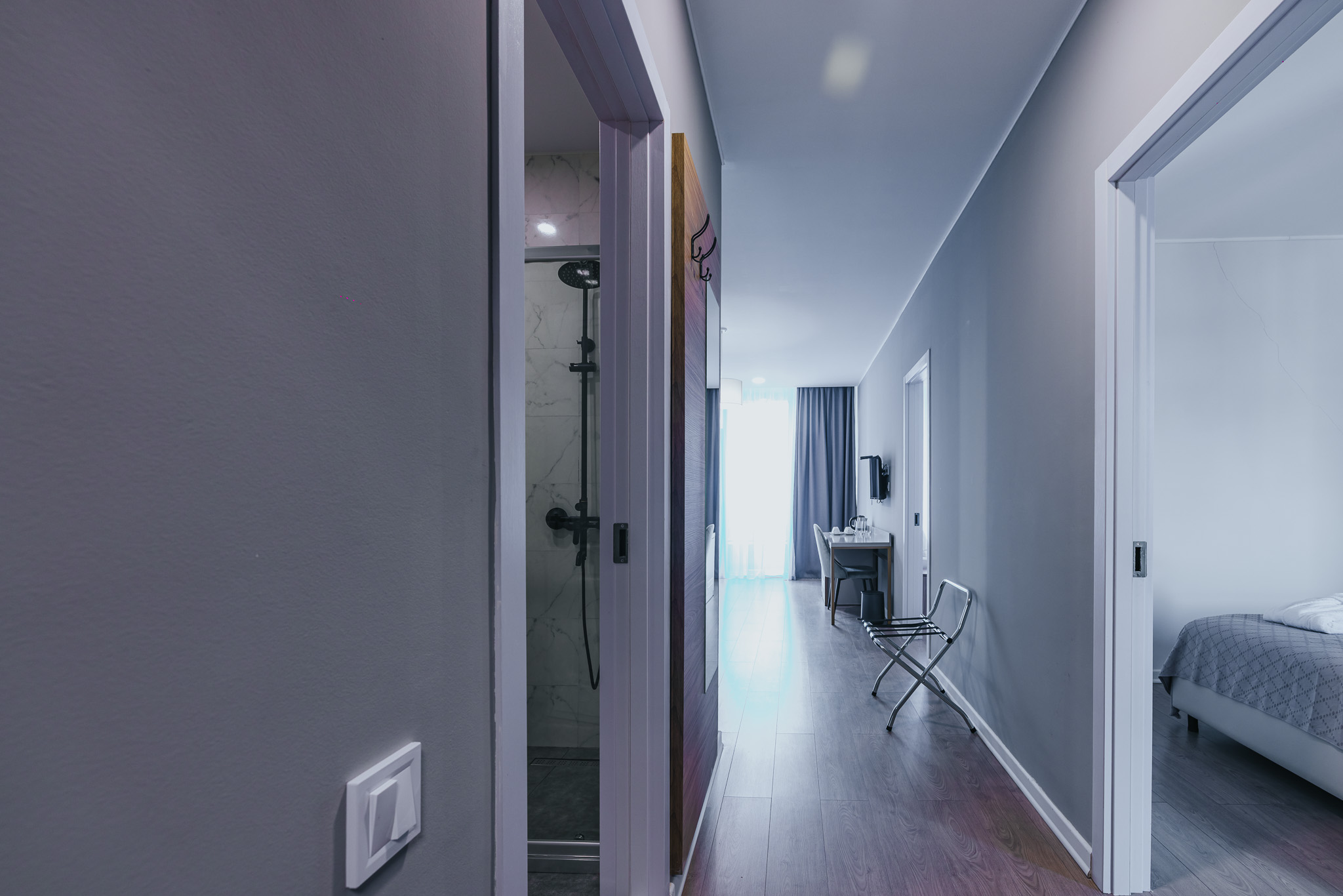 Quadruple with Balcony