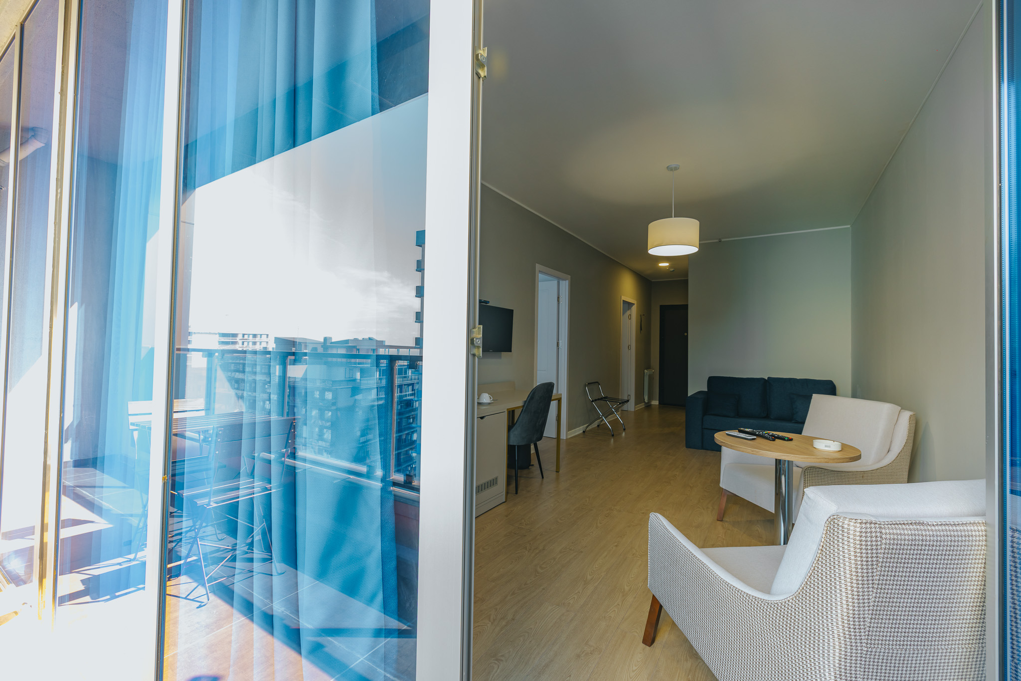 Quadruple with Balcony