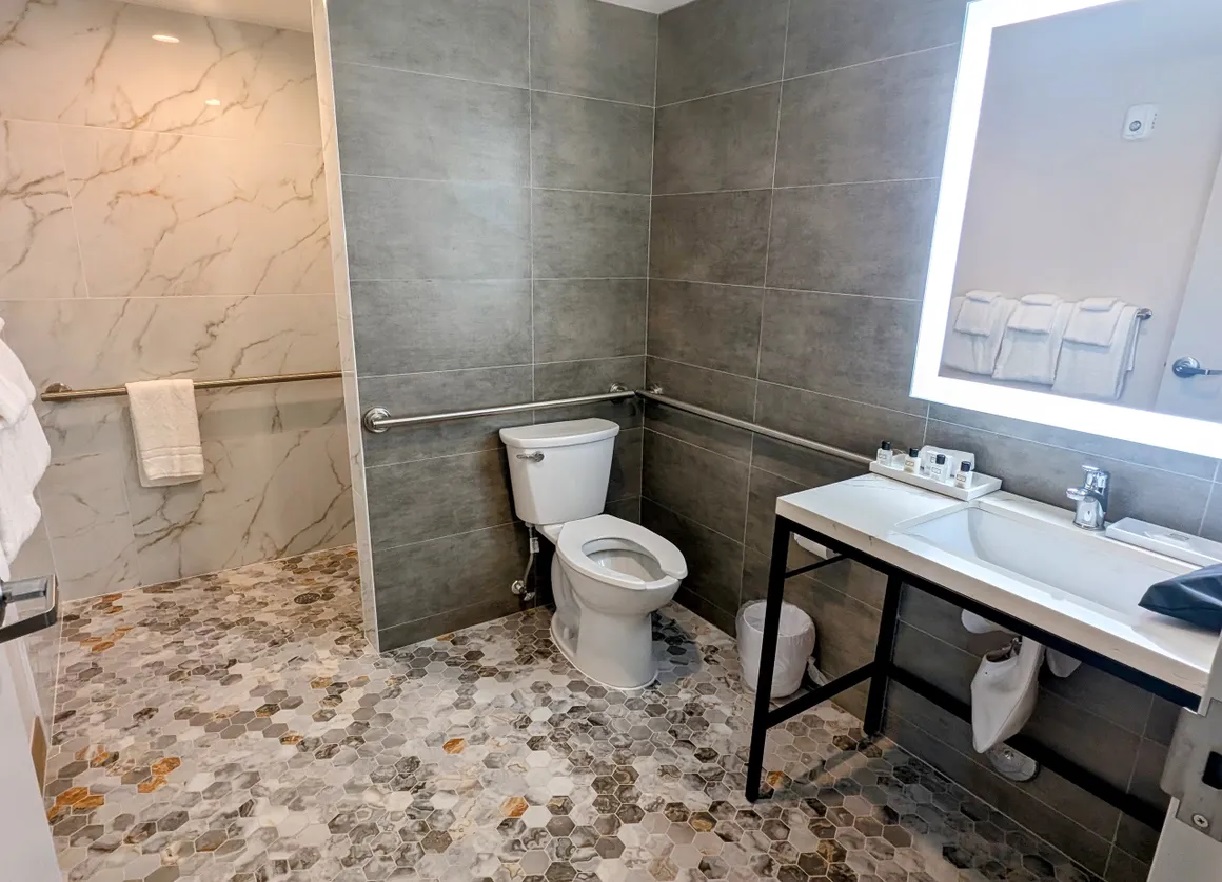 Suite Accessible King Size Bed